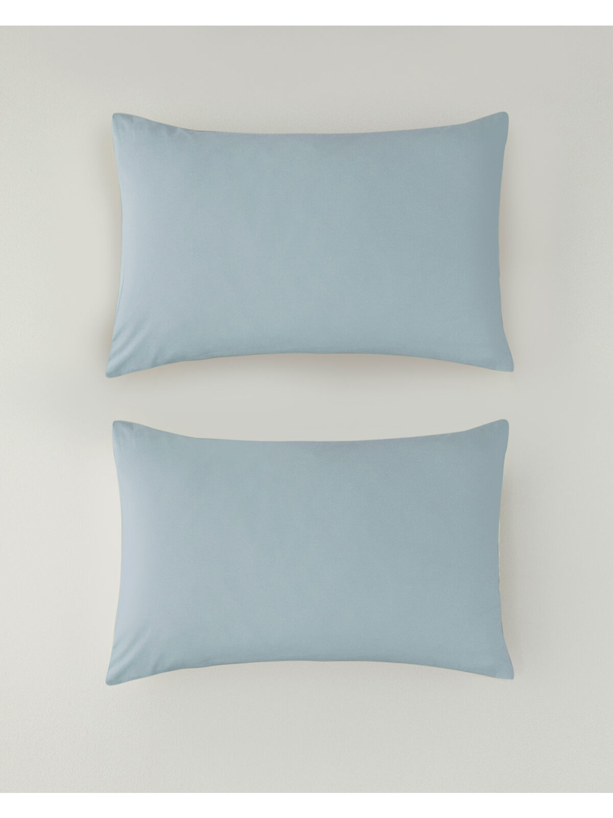 English Home Novella Premium Soft Pamuk 2'li Yastık Kılıfı 50x70 cm Açık Mavi