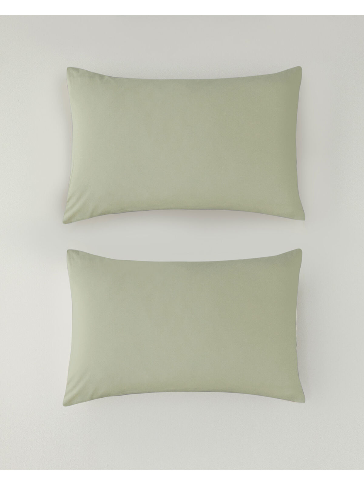 English Home Novella Premium Soft Pamuk 2'li Yastık Kılıfı 50x70 cm Açık Yeşil