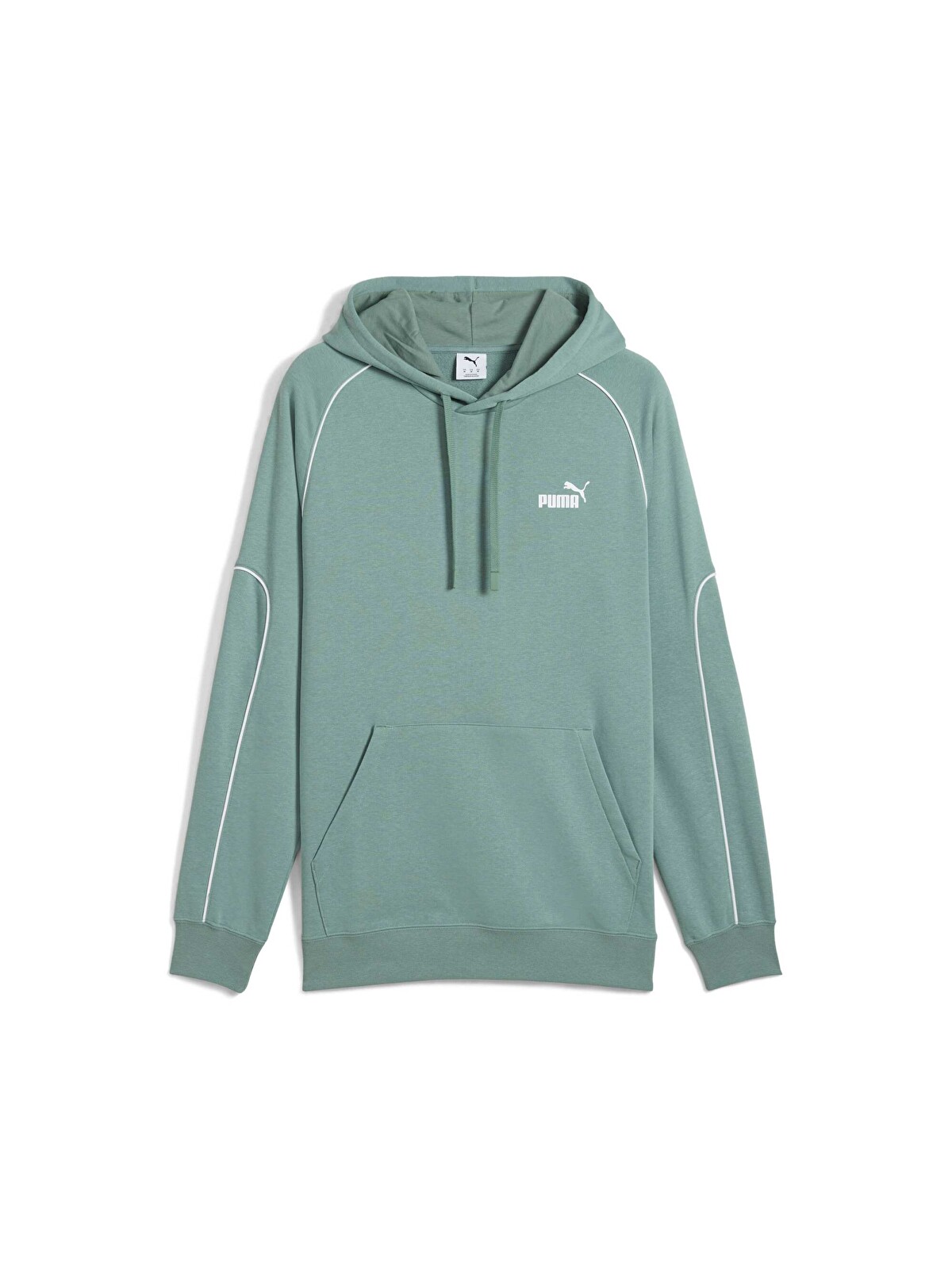 PUMA L GEAR SOLID V （Lサイズ） Puma Yeşil Sport Erkek Kapüşonlu Sweatshirt - S000516806-18194 | LCW