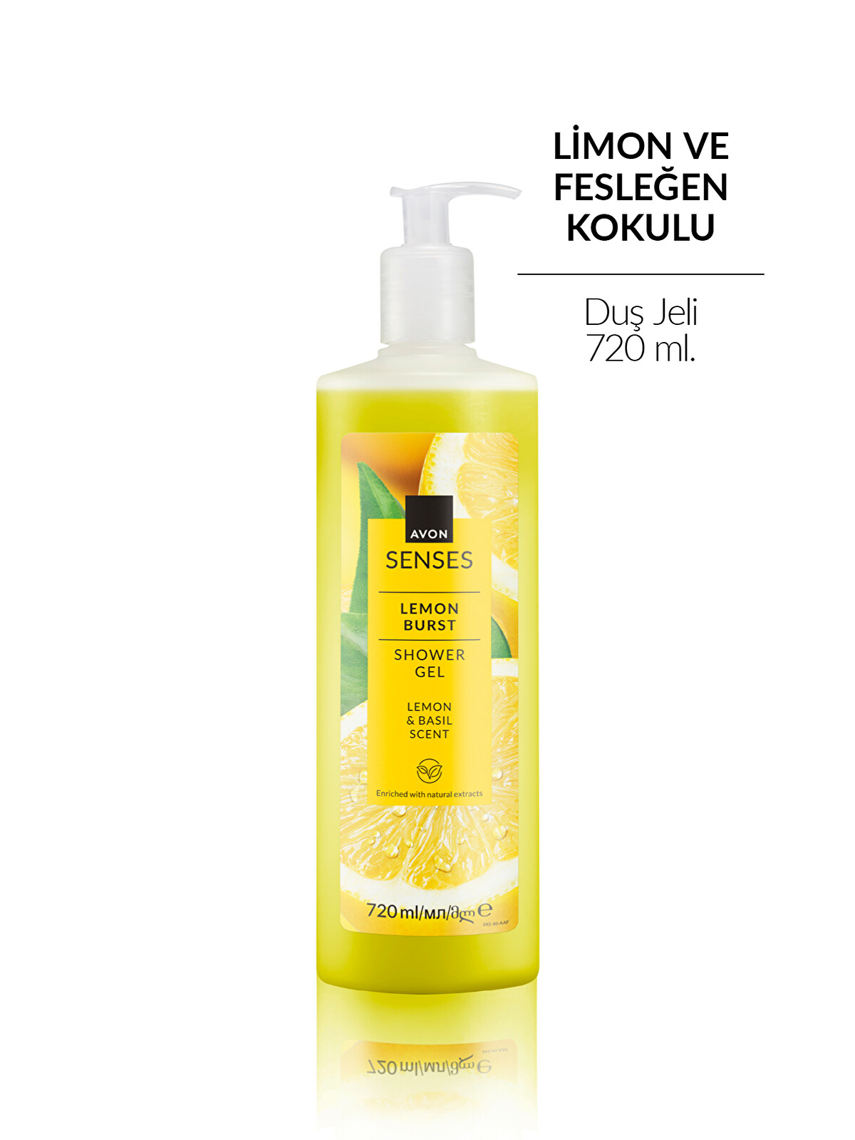AVON Senses Lemon Burst Duş Jeli 720 Ml. - S000433850-10231 | LCW