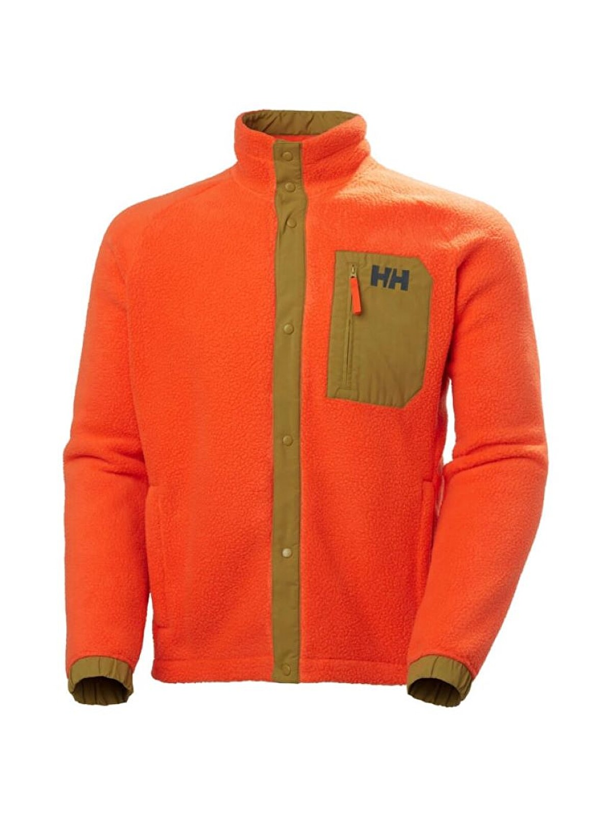 Helly Hansen Turuncu Panorama Pile Snap Polar Pelüş Yaka Mont HHA