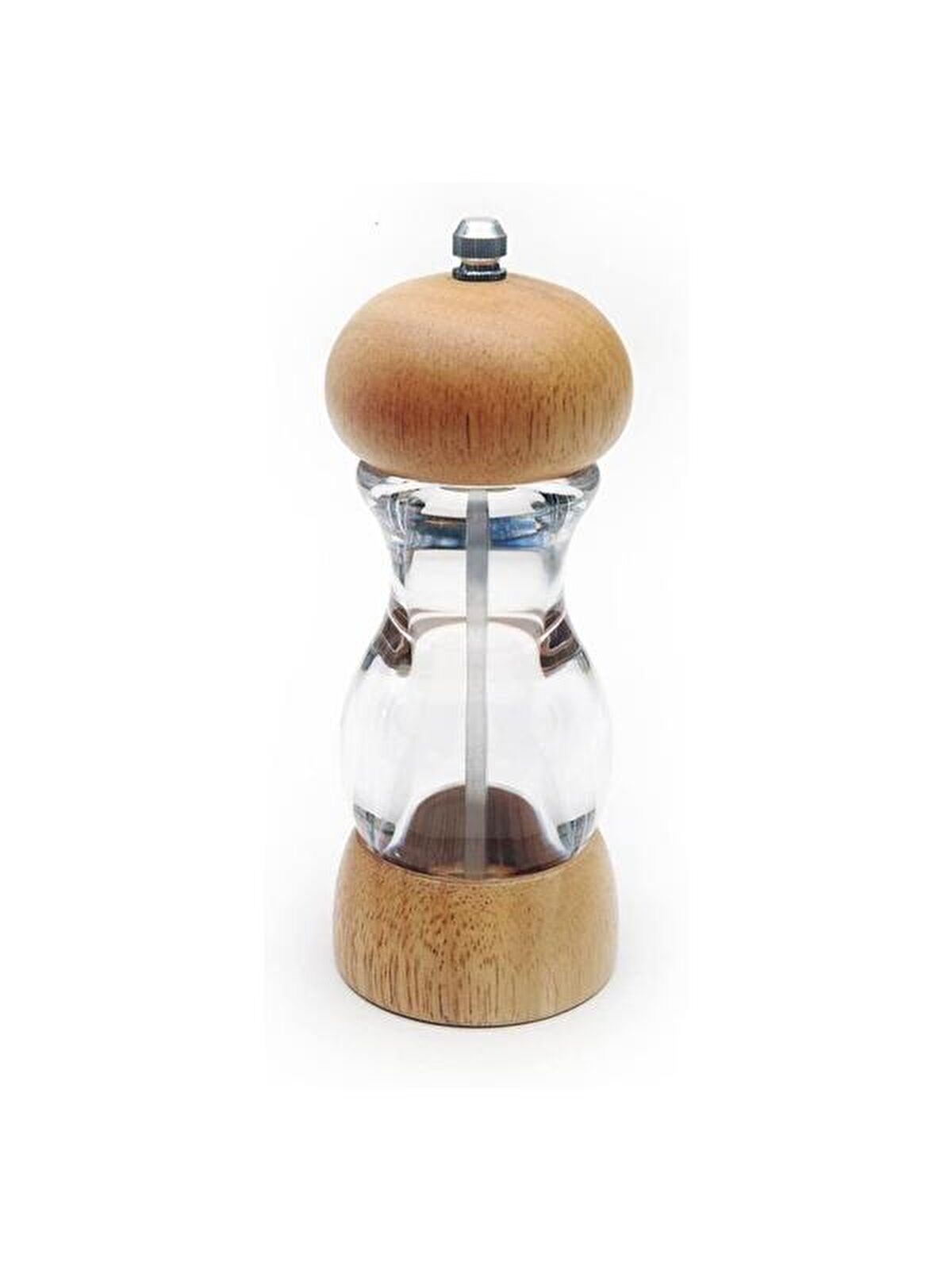 Fame Kitchen Bambu Tuz Karabiber Öğütücü - 15x6 cm