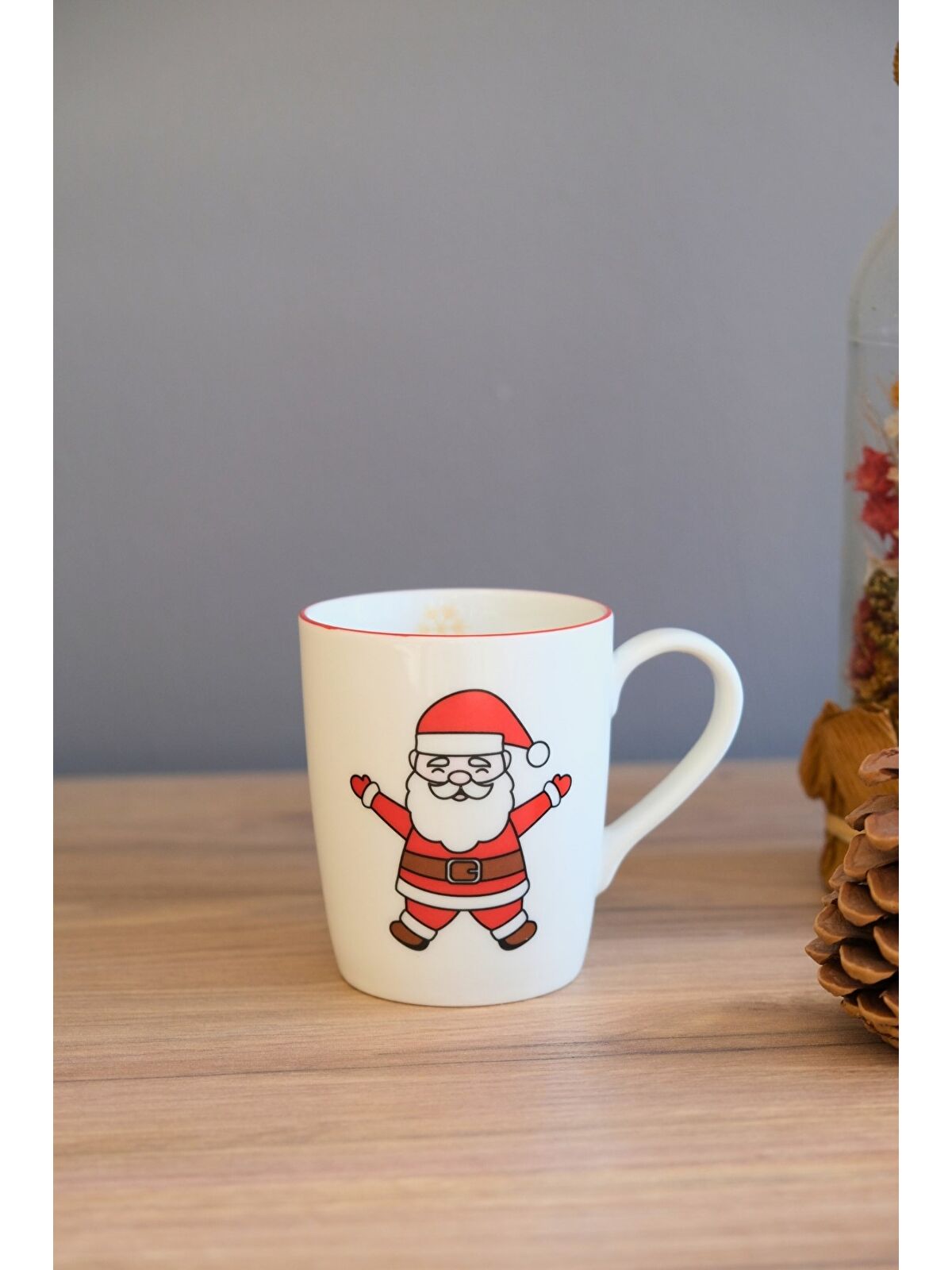 TABAK EVİ Porselen Kulplu Mug Kupa 220 ml