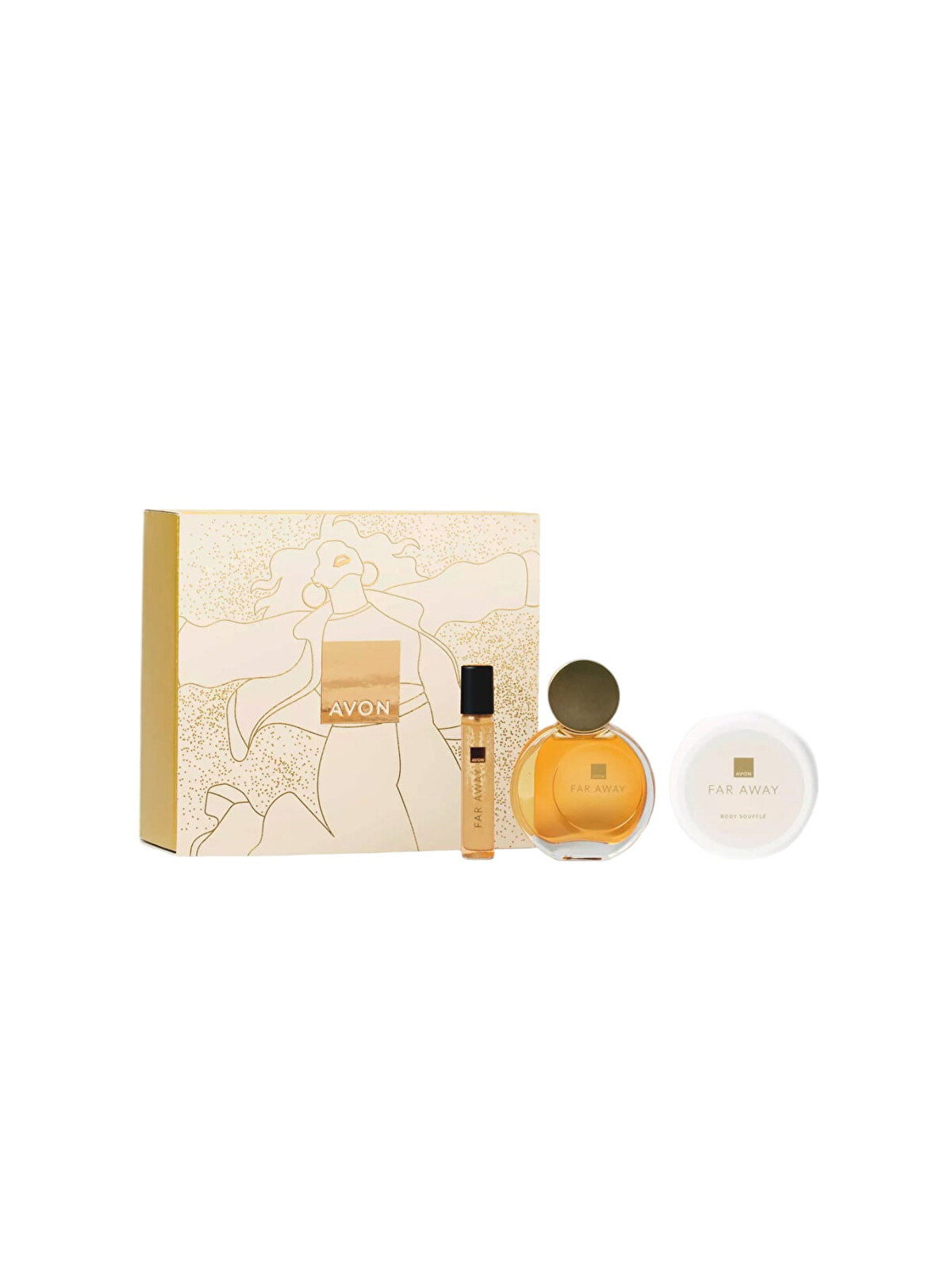 AVON Far Away Kadın Parfüm ve Vücut Losyonu Hediye Seti
