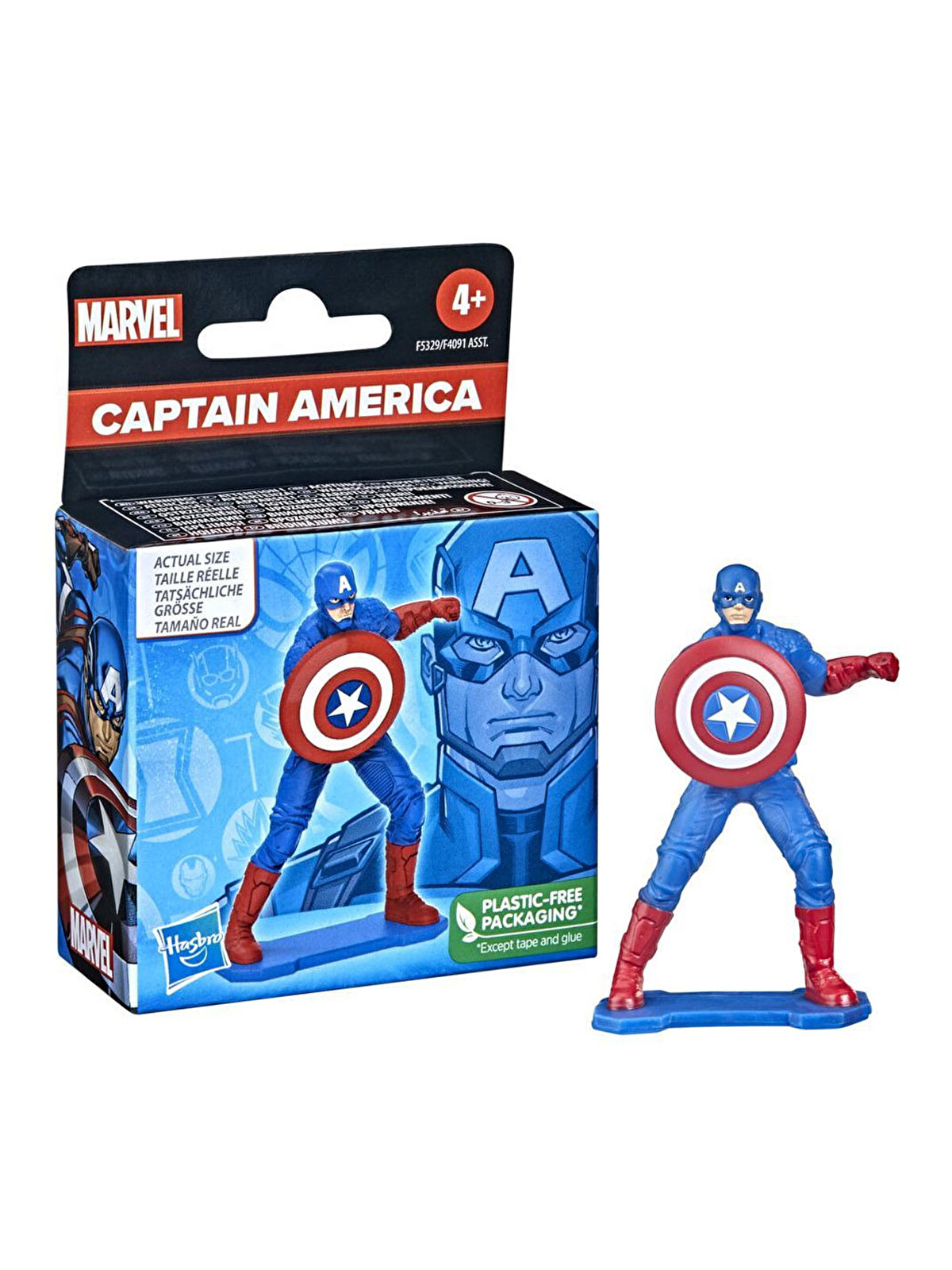 Captain Marvel Marvel Klasik 6 cm Figür Captain America F4091