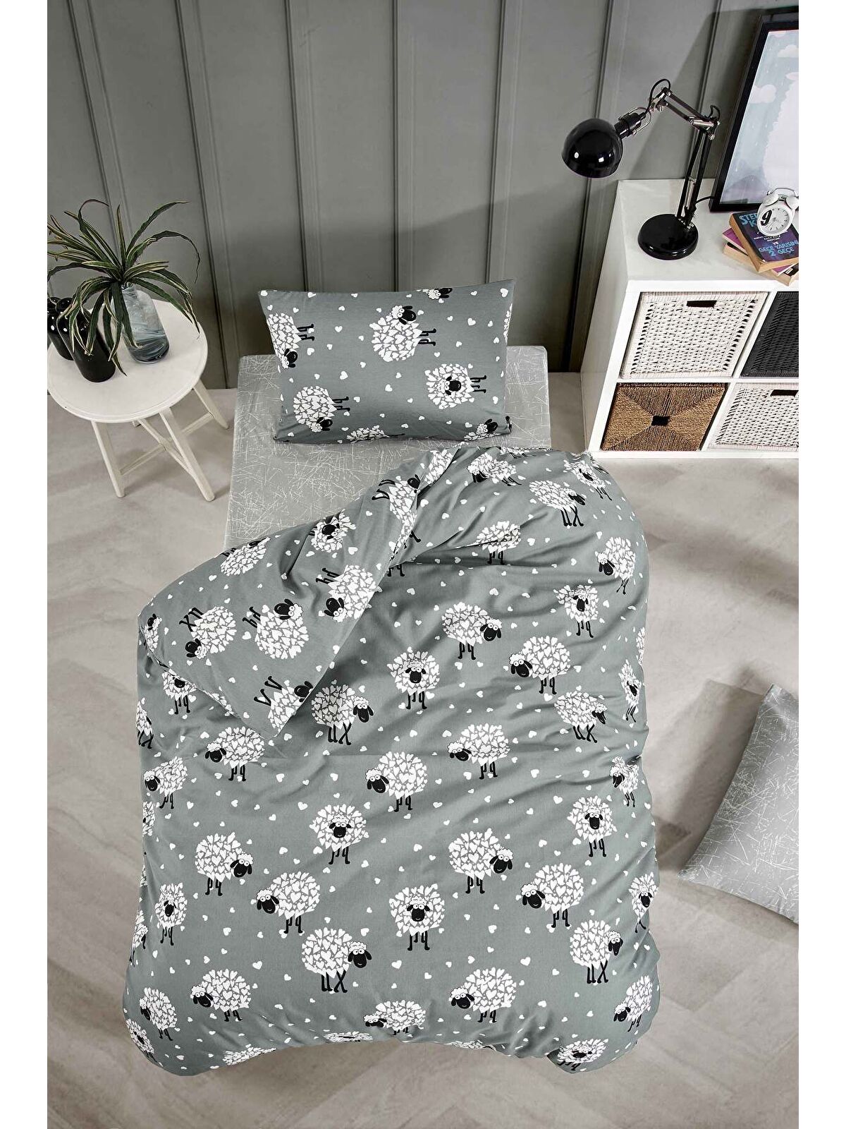Tabu Home Kuzulu Tek Kişilik Nevresim Seti
