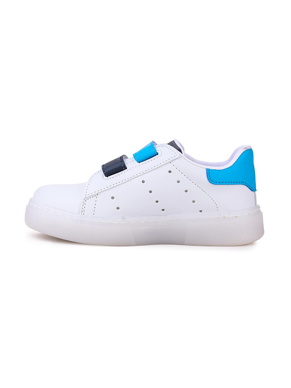 こりそん！！ Kiko Kids Beyaz Royzo Cırtlı Işıklı Erkek Çocuk Spor Ayakkabı