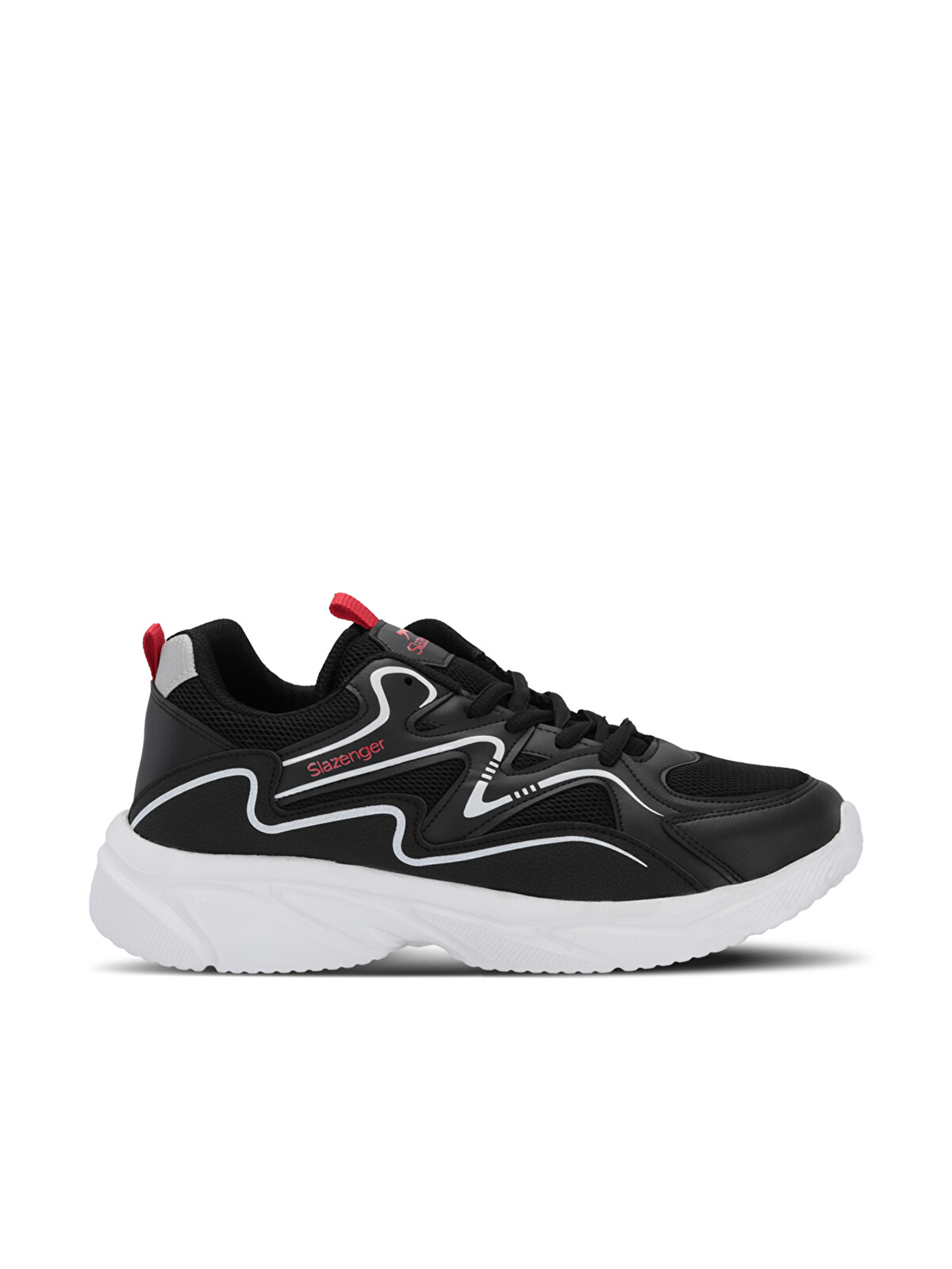 SLAZENGER MULTI I Erkek Siyah / Beyaz Koşu & Yürüyüş Spor