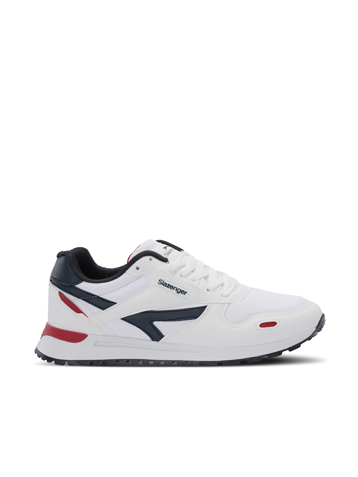 SLAZENGER OPTIMAX I Erkek Beyaz / Lacivert Günlük Spor Ayakkabısı
