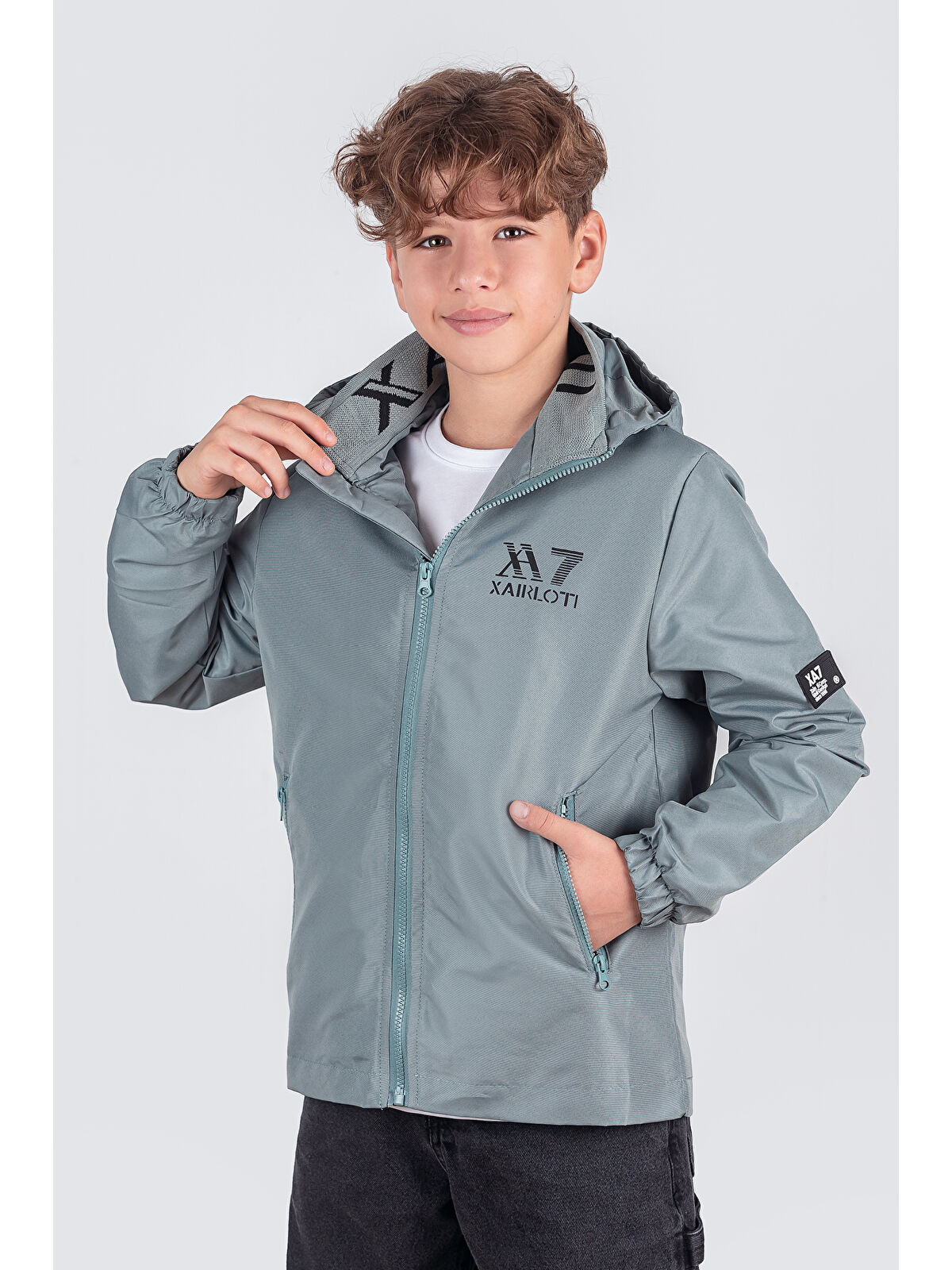 Pina Kids Mavi Erkek Çocuk Spor Mevsimlik Mont MM.XA7 - S000379873