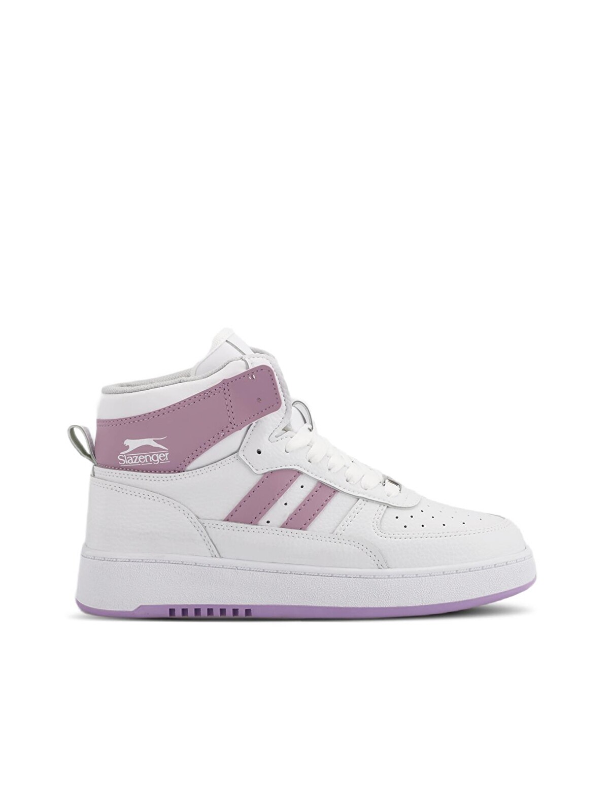 SLAZENGER Daphne Hıgh Kadın Sneaker Ayakkabı Beyaz / Mor