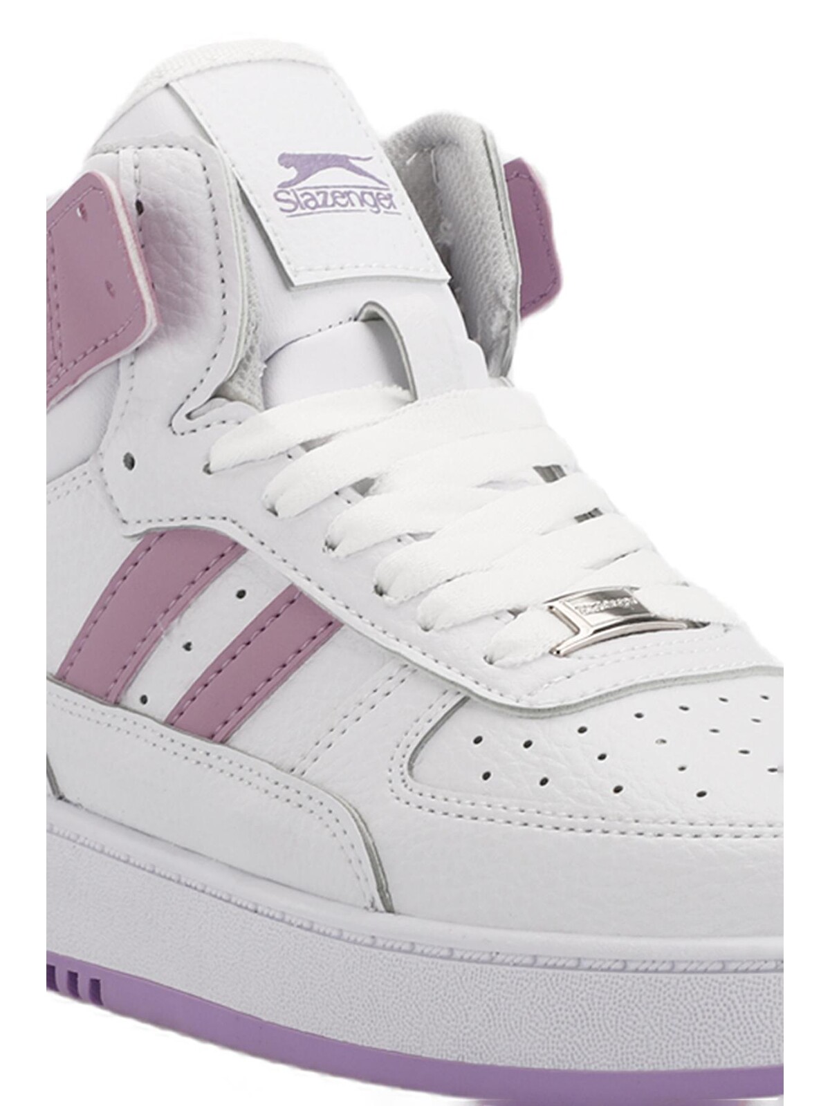 SLAZENGER Daphne Hıgh Kadın Sneaker Ayakkabı Beyaz / Mor