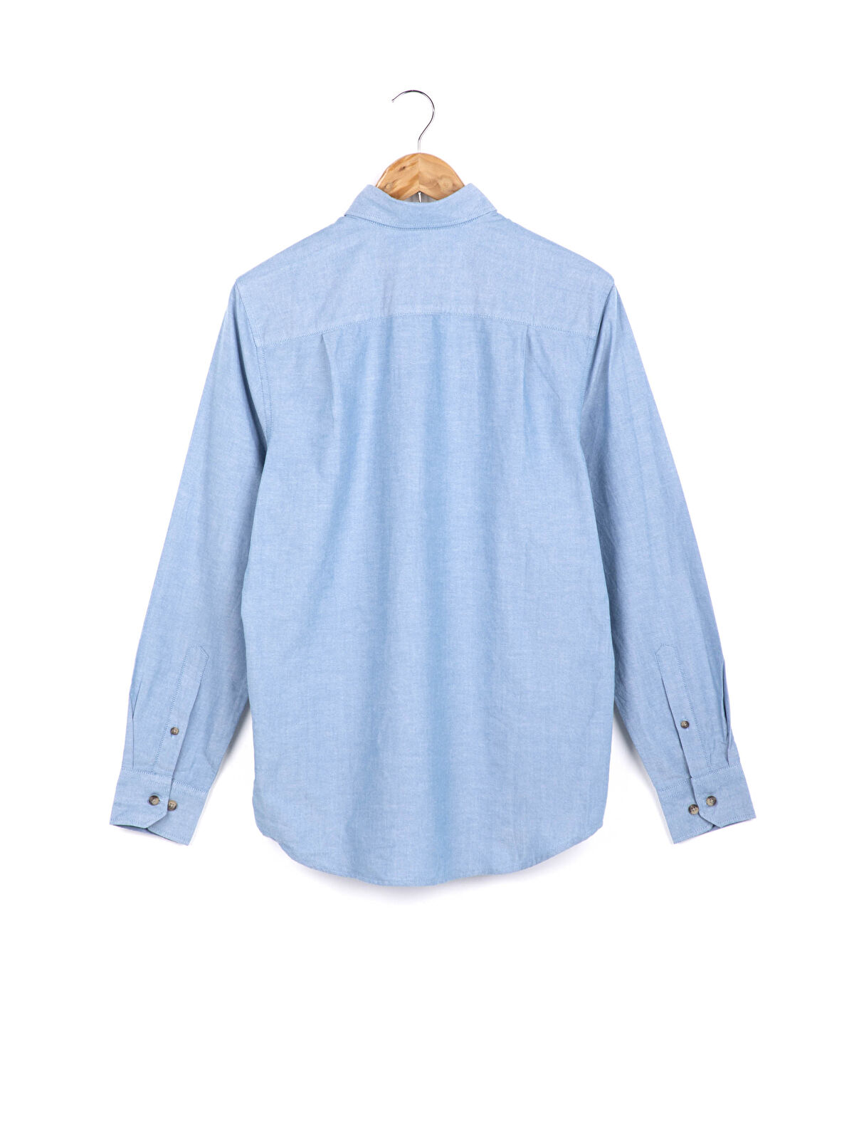 LCWAIKIKI Basic Regular Fit Long Sleeve Oxford Shirt