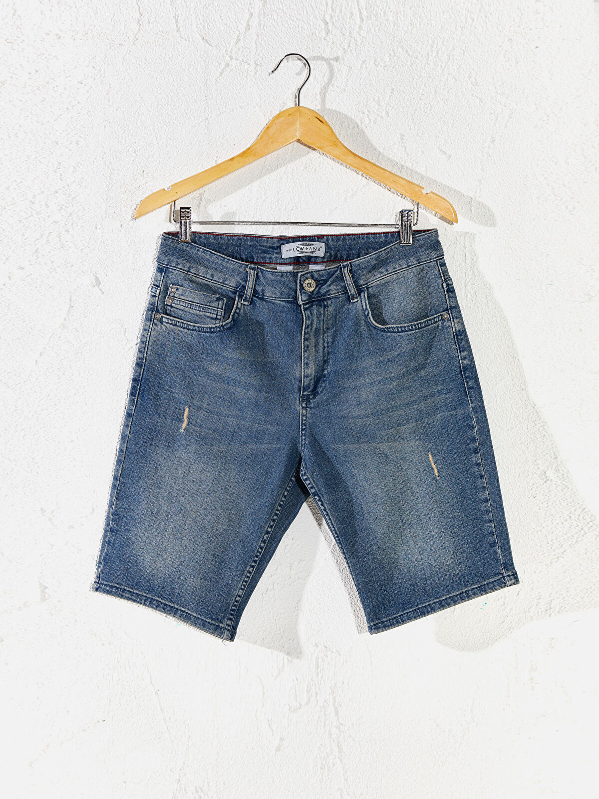 【HI FI FNK】Lad Bermuda Denim elca.act1 | ♾SOUTH POLE♾ grunge fade design buggy denim