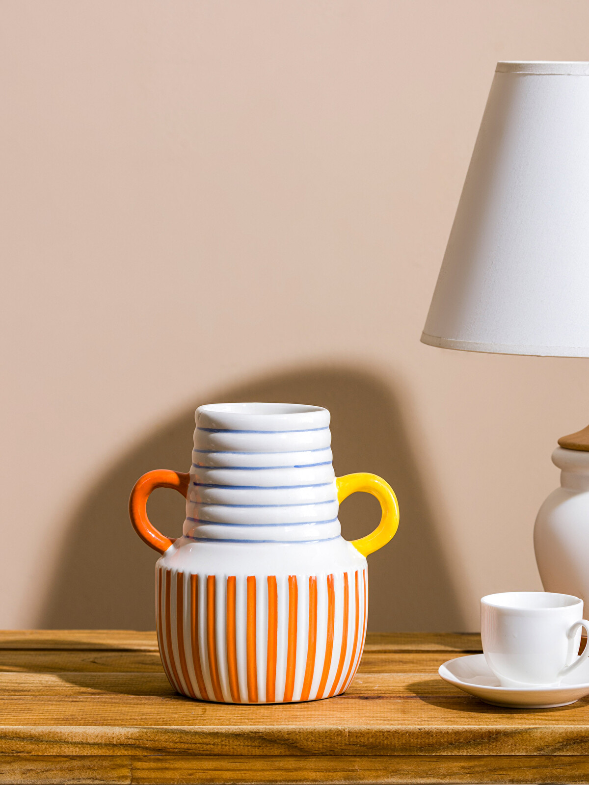 LCW HOME Karışık Desenli Seramik Vazo 17 cm - S47589Z8-F9C | LCW