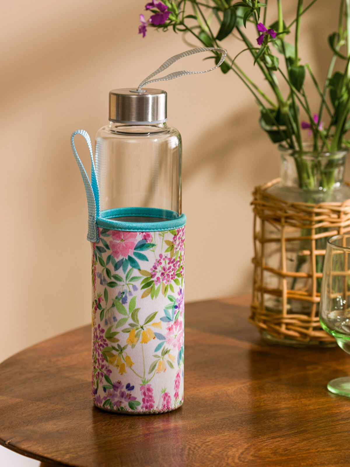 LCW HOME Kılıflı Cam Matara 570 Ml - S4AP13Z8-F9C | LC Waikiki