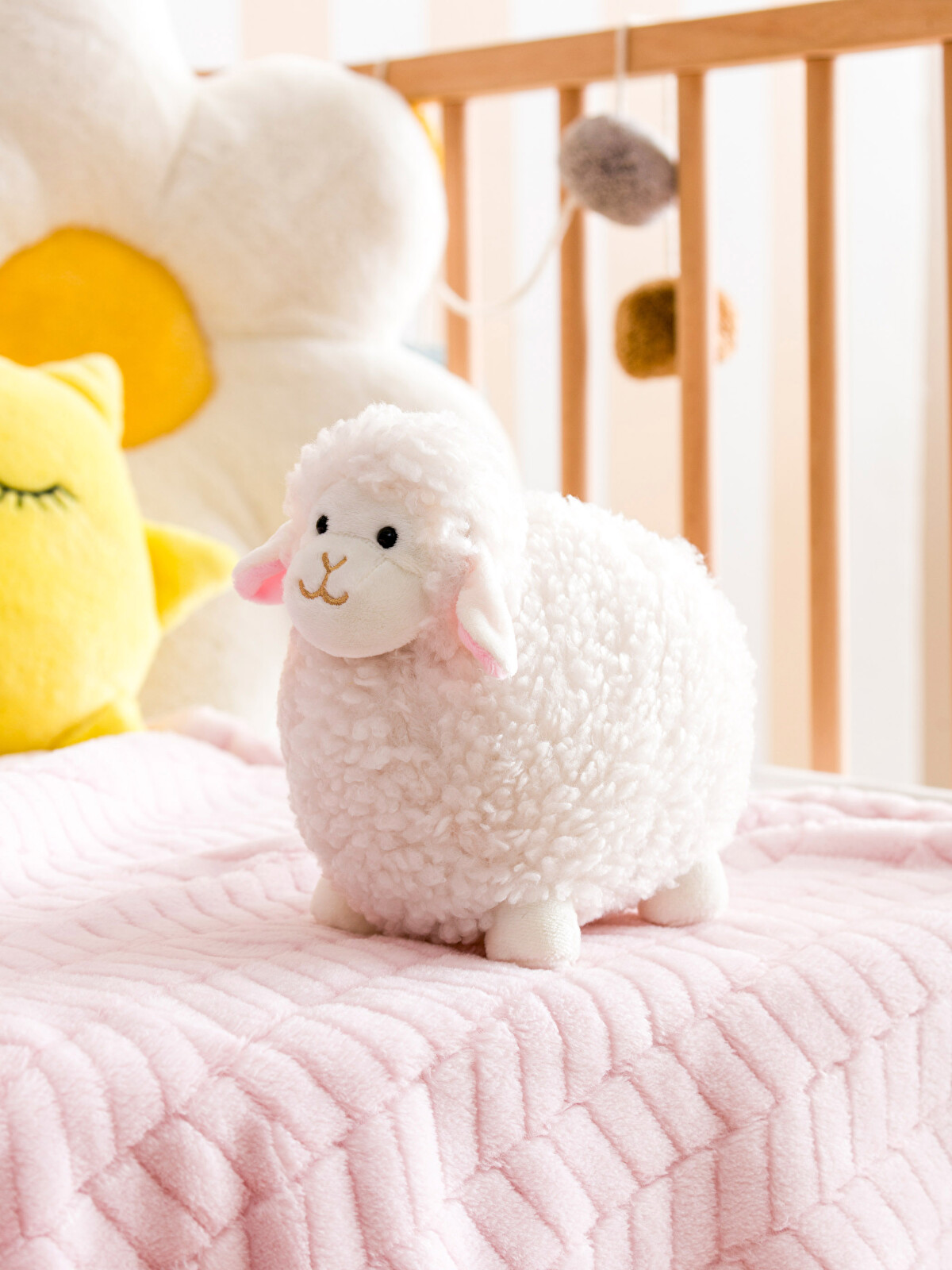 LCW HOME Plush Stuffed Lamb Baby Throw Pillow 20 Cm - S4CK70Z1-EEW