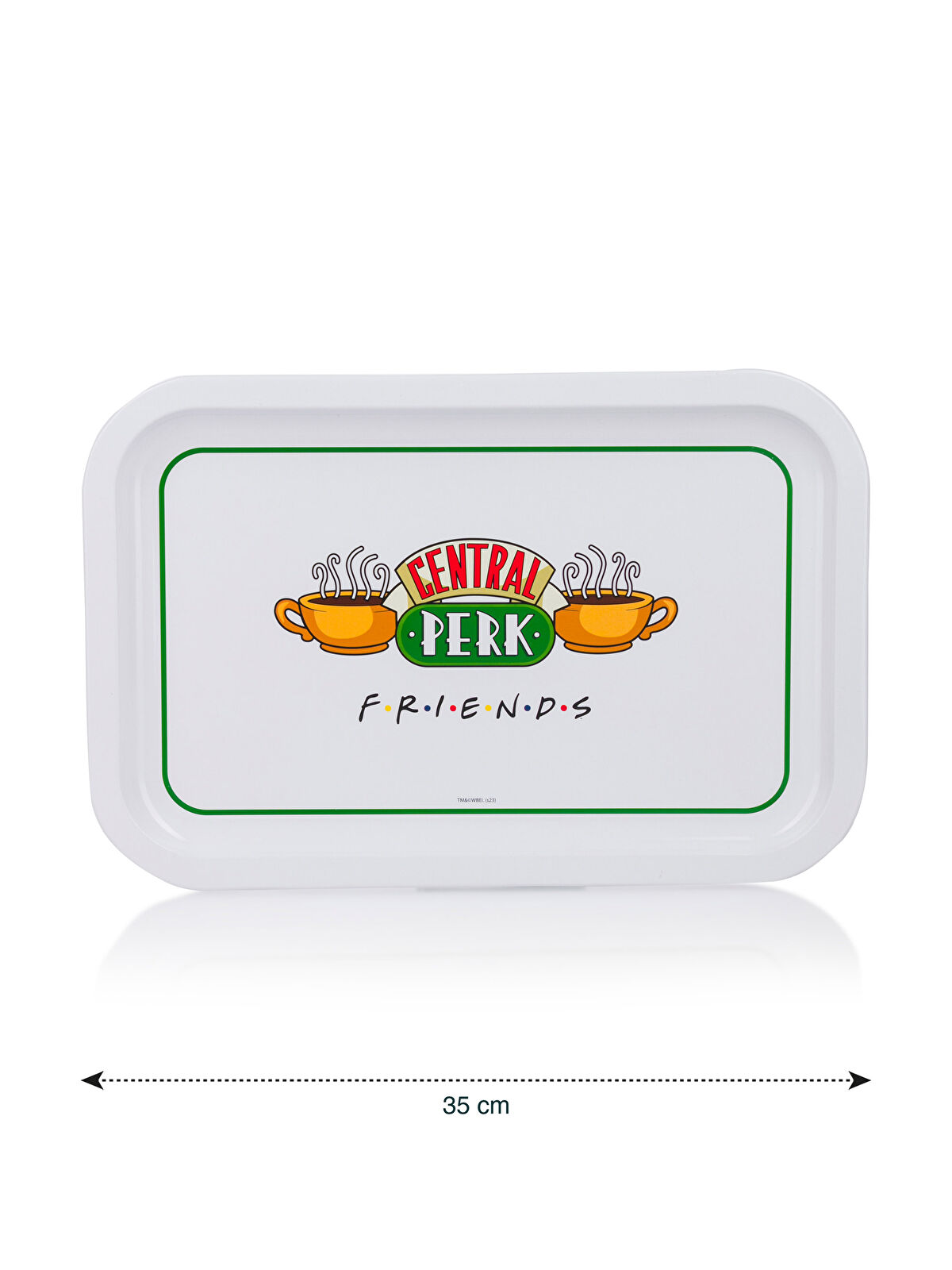 LCW HOME Friends Printed Metal Tray 35x25 cm -S4G521Z8-F9C