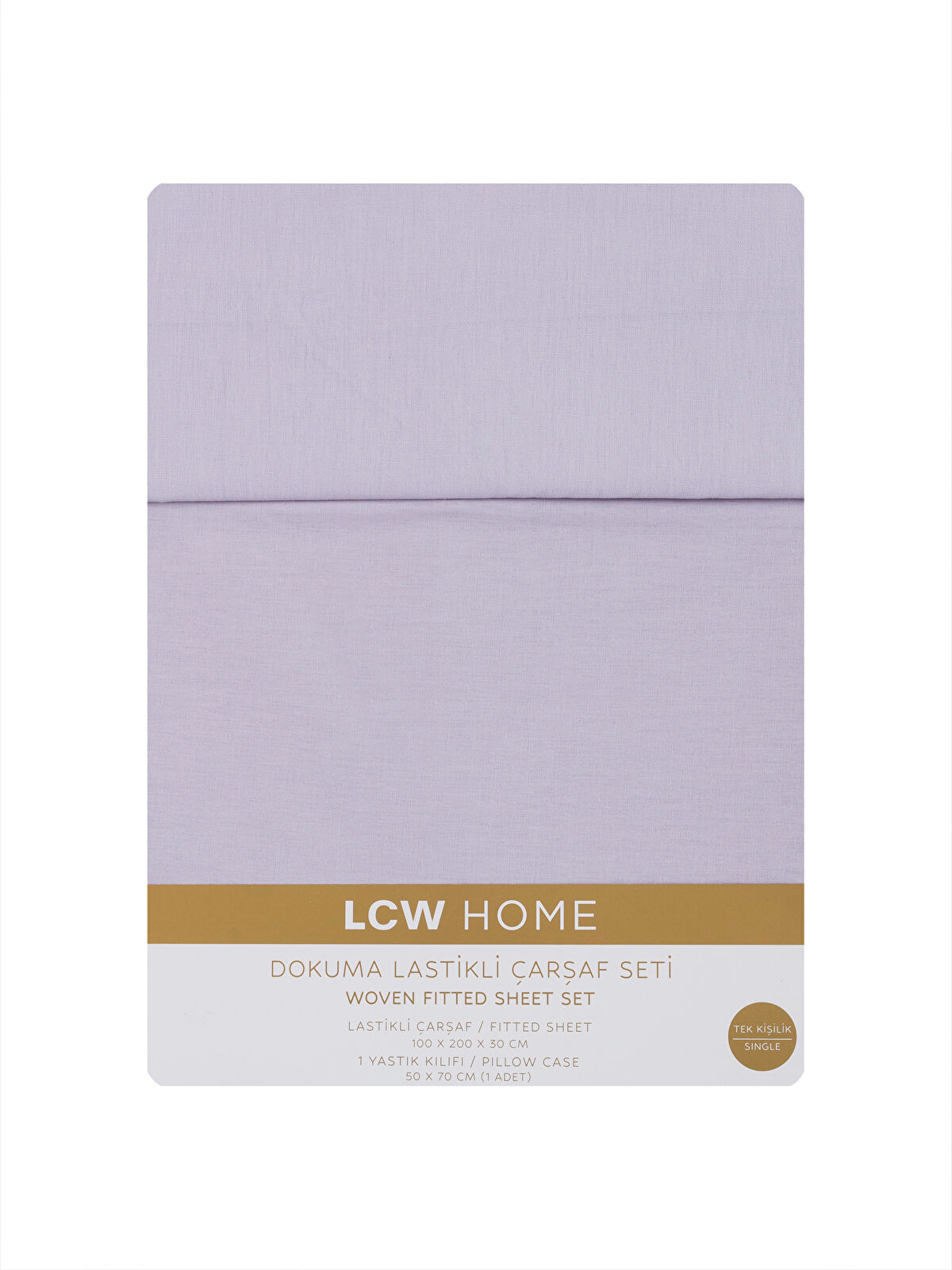 【24cm】えむしページ LCW HOME Fitted Single Bed Sheet Set 100x200 cm -S4I665Z8