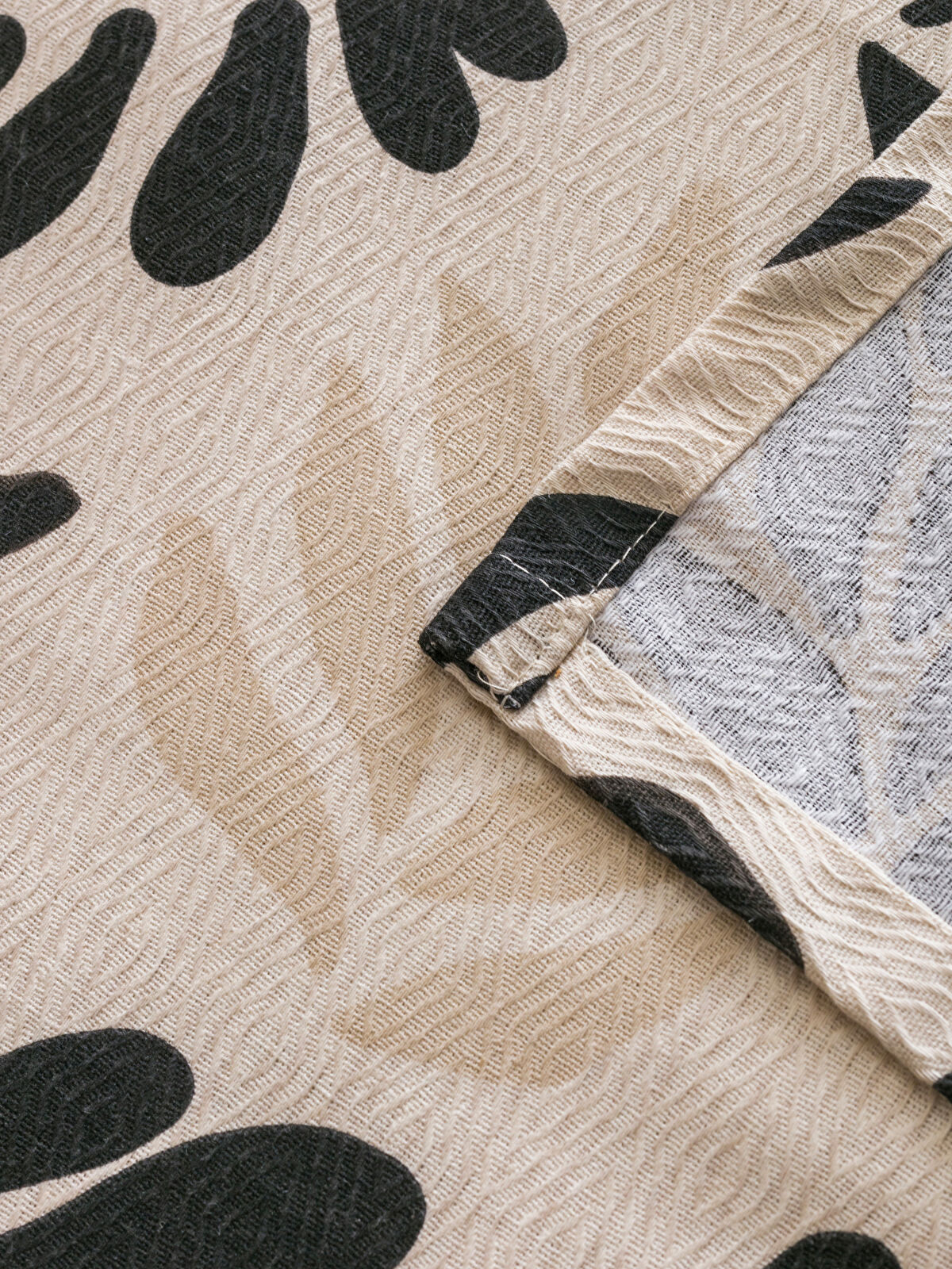 オーダーページ パネル スチームパンク トイプードル 9.18 LCW HOME Leaf Patterned Single Pique Bedspread Set -S4OG81Z8