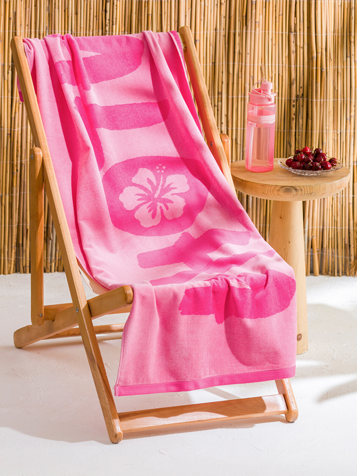 aloha 　シングル２枚　ピンク・ブルー　各カバー付き LCW ACCESSORIES Aloha Baskılı Kadın Plaj Havlusu 70x150 Cm