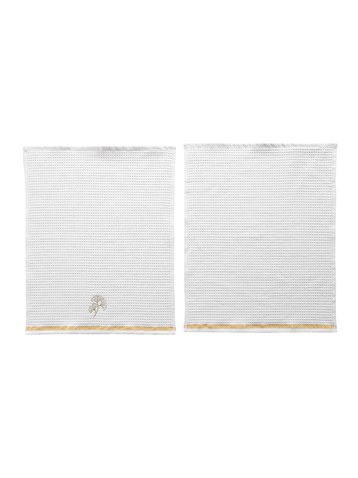 Floral Embroidered Tea Towel 2 Pack 40x50 cm -S5FI99Z8-J5E
