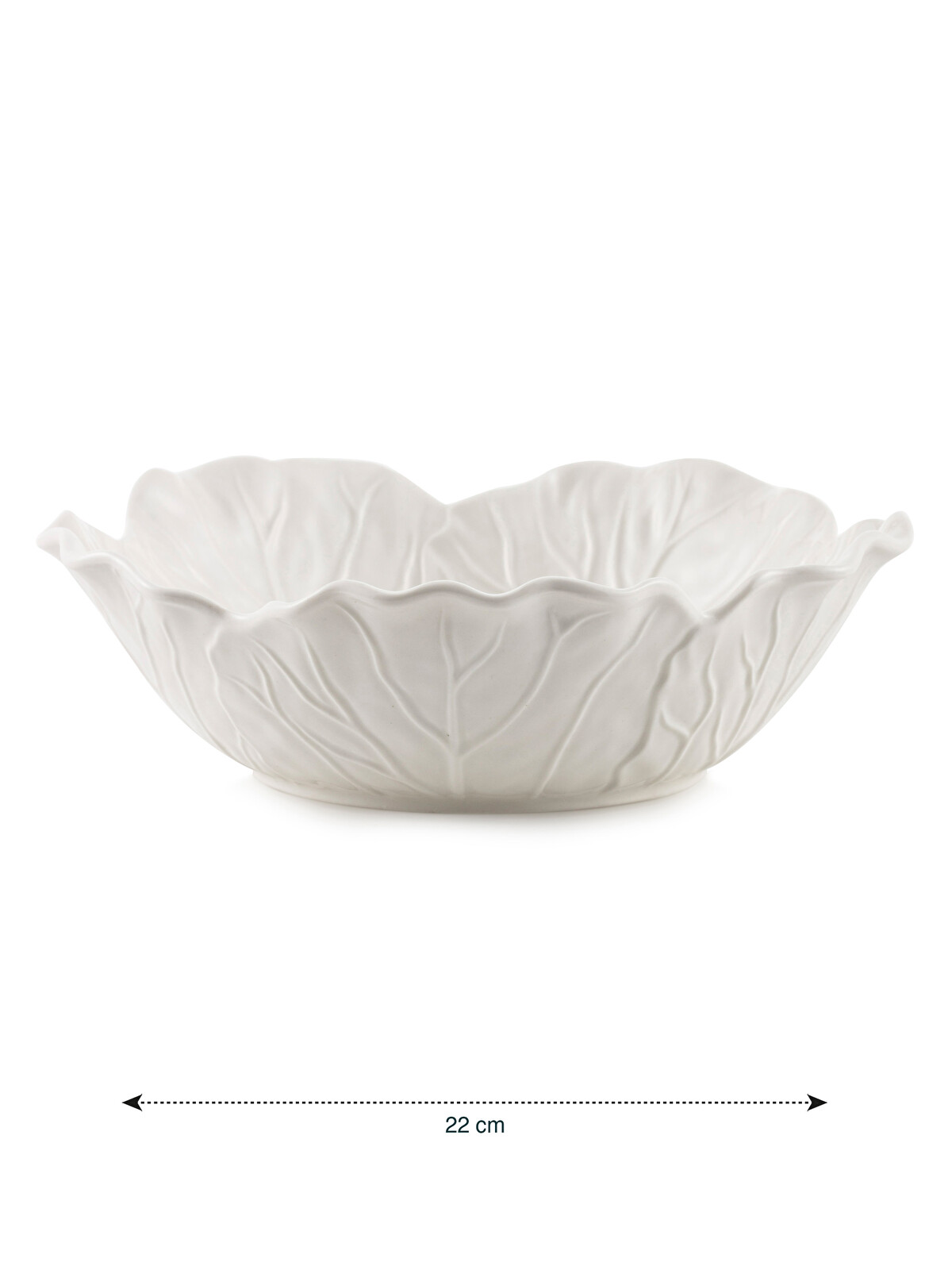 LCW HOME Beyaz Çiçek Desenli Porselen Kase 22 Cm - S63277Z8-J5E | LCW