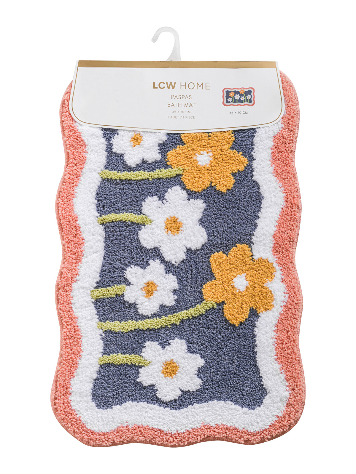 LCW HOME Covoraș de baie cu model floral - S64982Z8-F9C | LC Waikiki