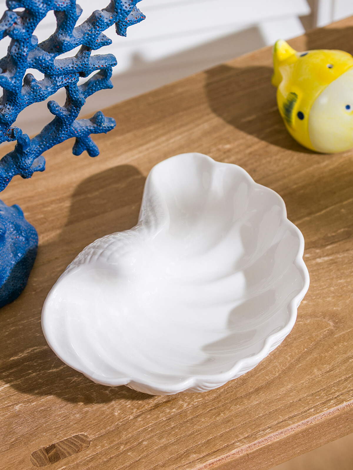 LCW HOME Karışık Deniz Kabuğu Figürlü Porselen Kase 15 Cm
