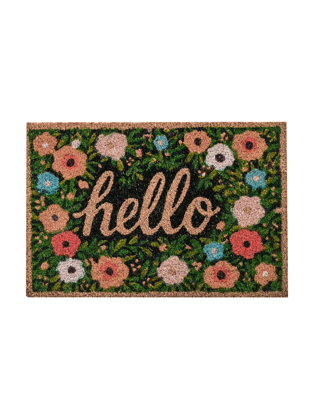 LCW HOME Hello Printed Door Mat 40x60 Cm - S6FP86Z8-F9C | LC Waikiki