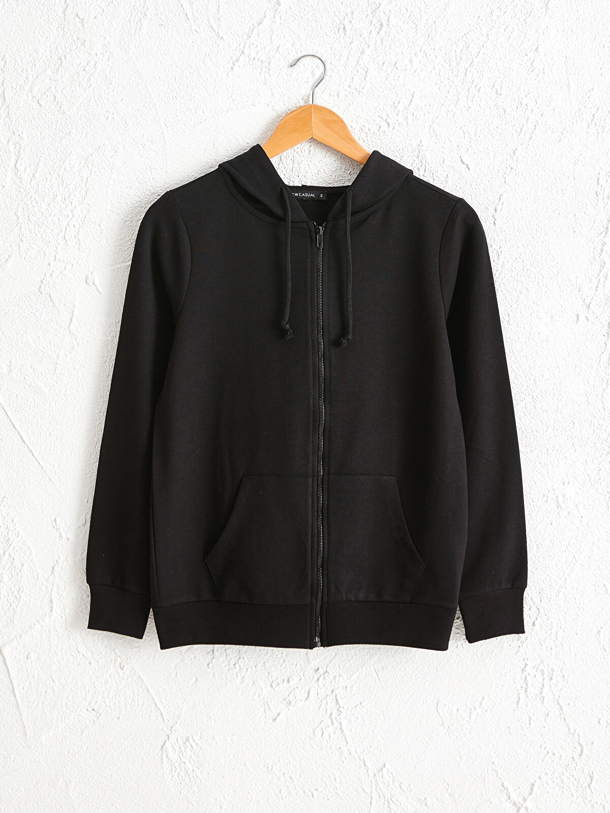 LCW Vision Zip-down Hoodie - 0W7872Z8-CVL | LC Waikiki