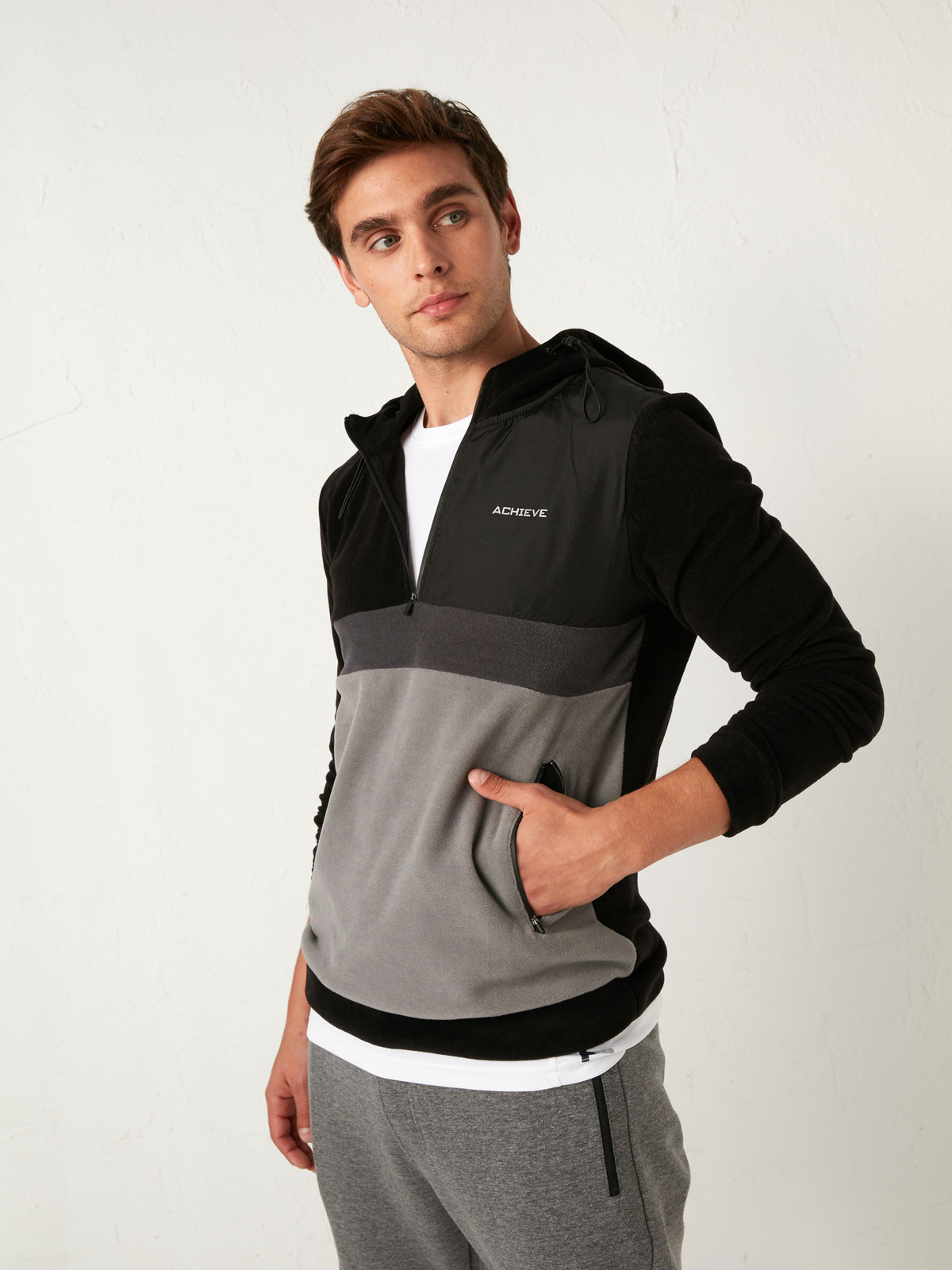 ウェア slyva XSIDE ACTIVE Long Sleeve Printed Men's Hoodie - 0WAK46Z8-CVL | LC
