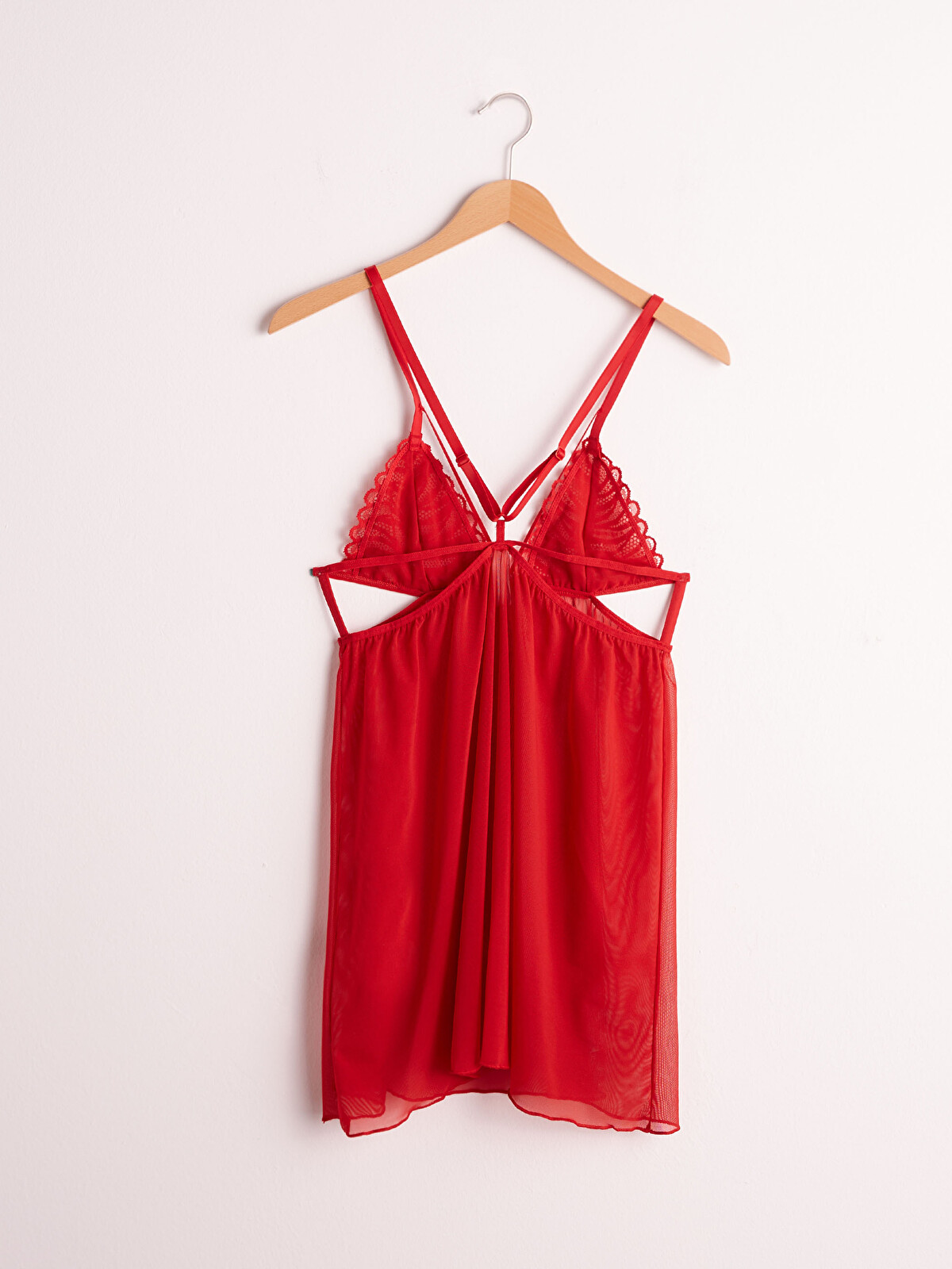 LCW DREAM Lacy Babydoll Nightie - 0WBE97Z8-KYT | LC Waikiki