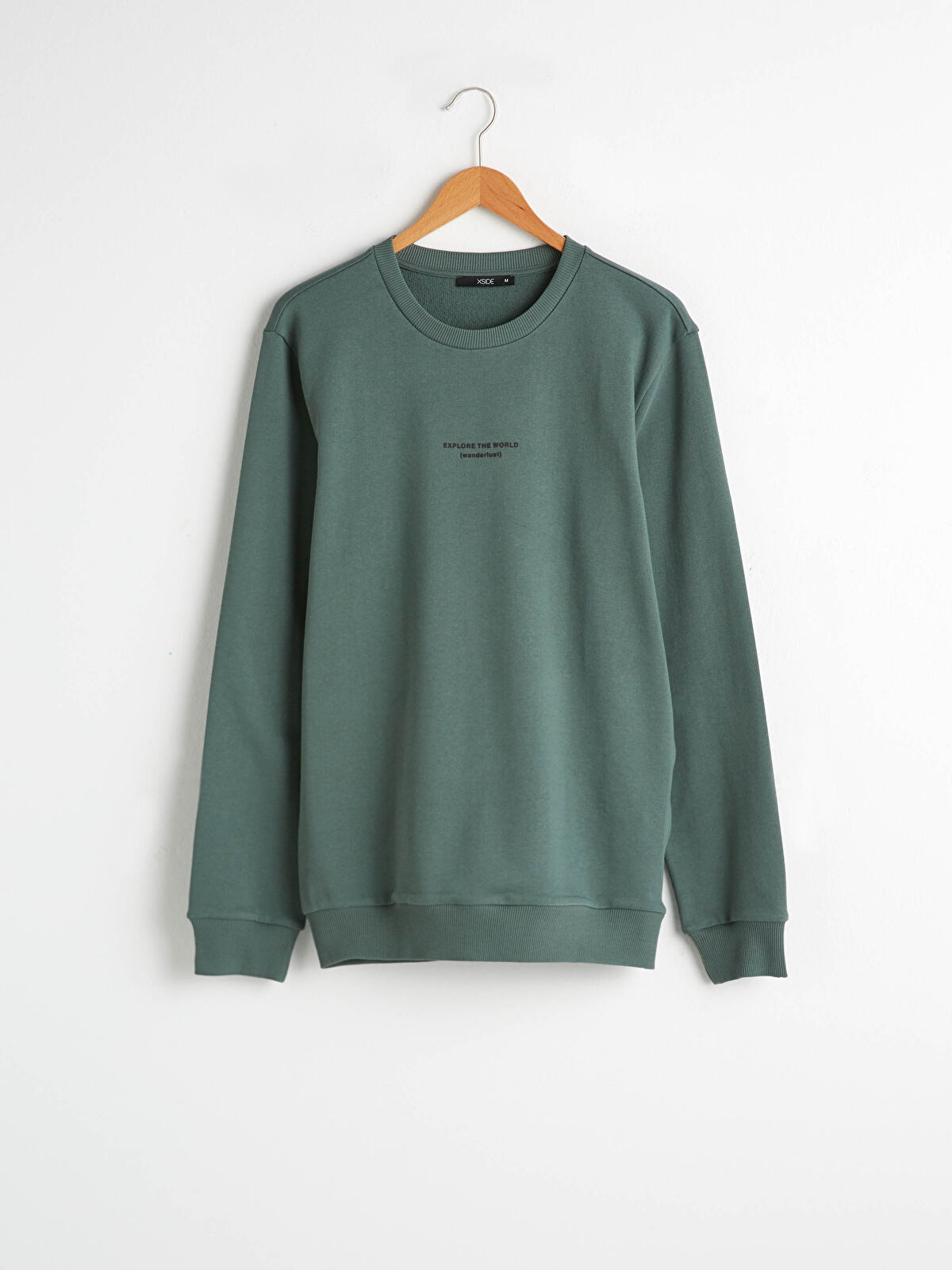DESCENDANT 24SS PE CREW NECK GREEN サイズ2 DESCENDANT 24SS PE CREW NECK GREEN サイズ2