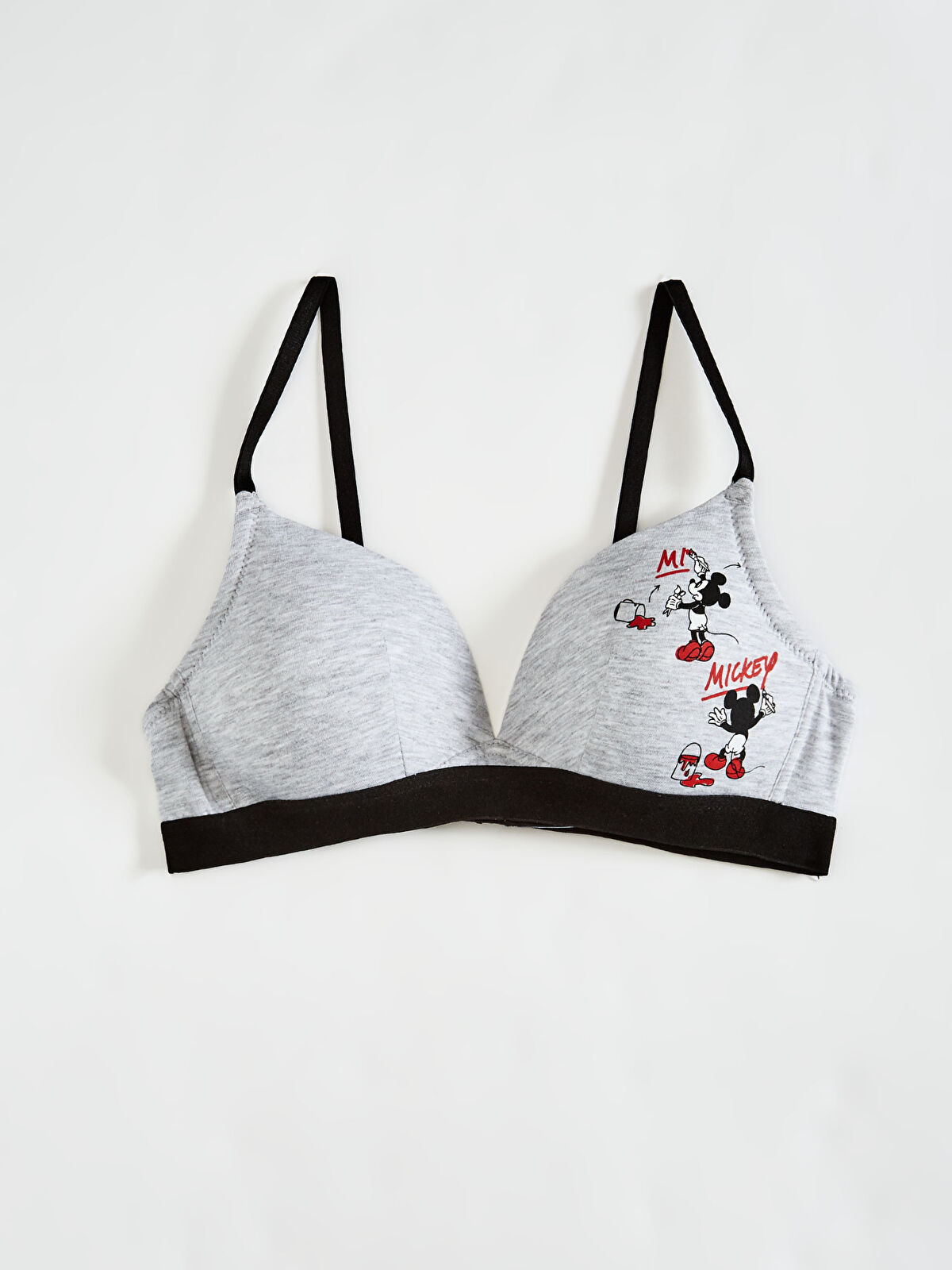 LCW Young Mickey Mouse Printed Bra -0WI925Z8-CT3 - LC Waikiki