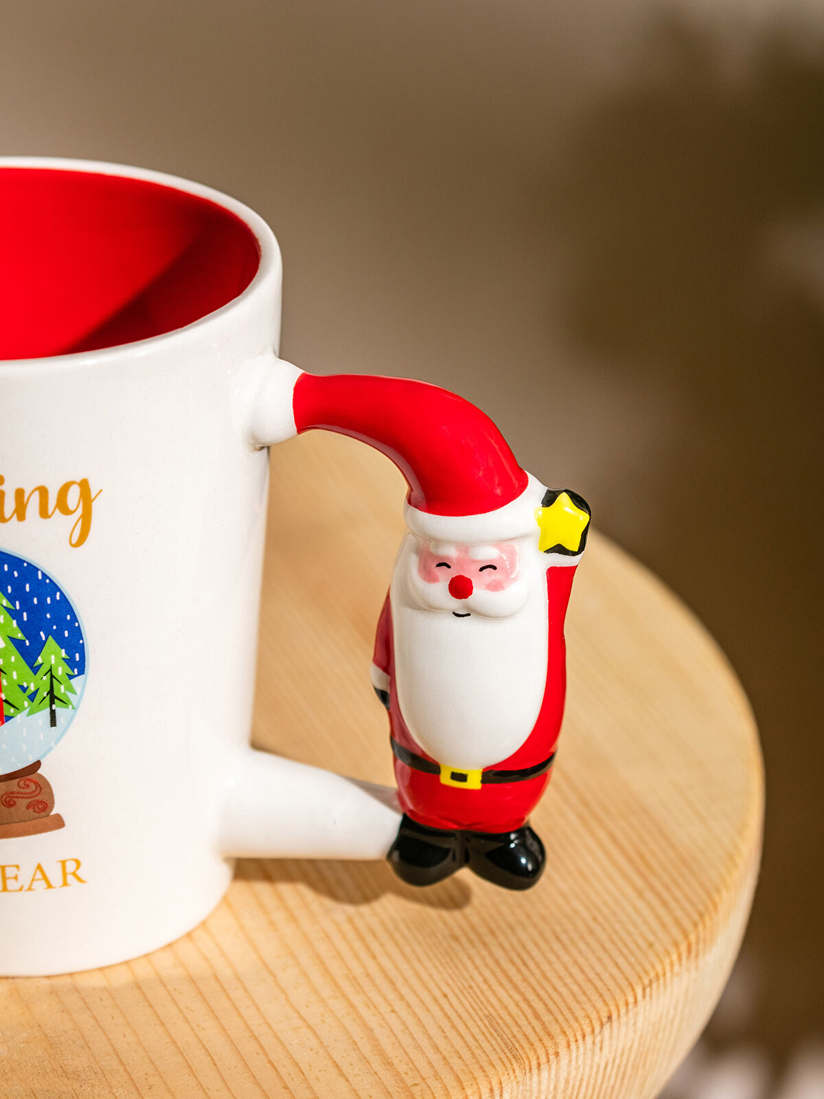 Christmas Themed Printed Ceramic Mug 410 Ml -W27641Z8-F9C