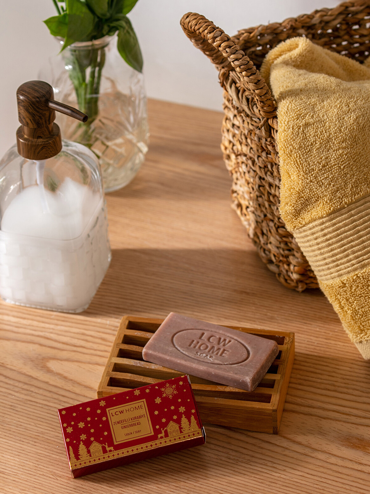 LCW HOME Zencefilli Kurabiye Kokulu Katı Sabun 50 g - W2AJ15Z8-LTQ