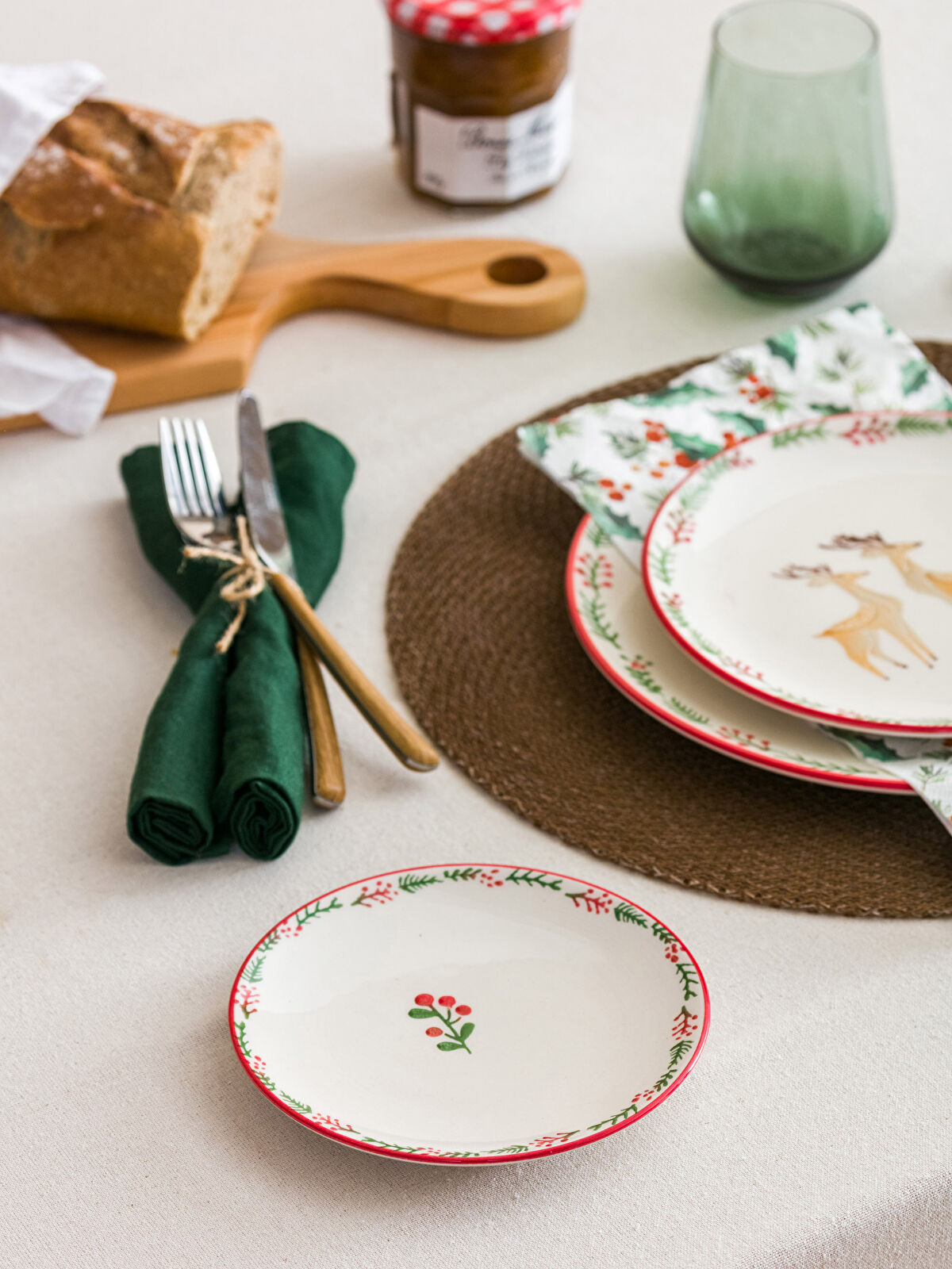Printed Ceramic Dessert Plate 16 Cm -W2G962Z8-F9C - LC Waikiki