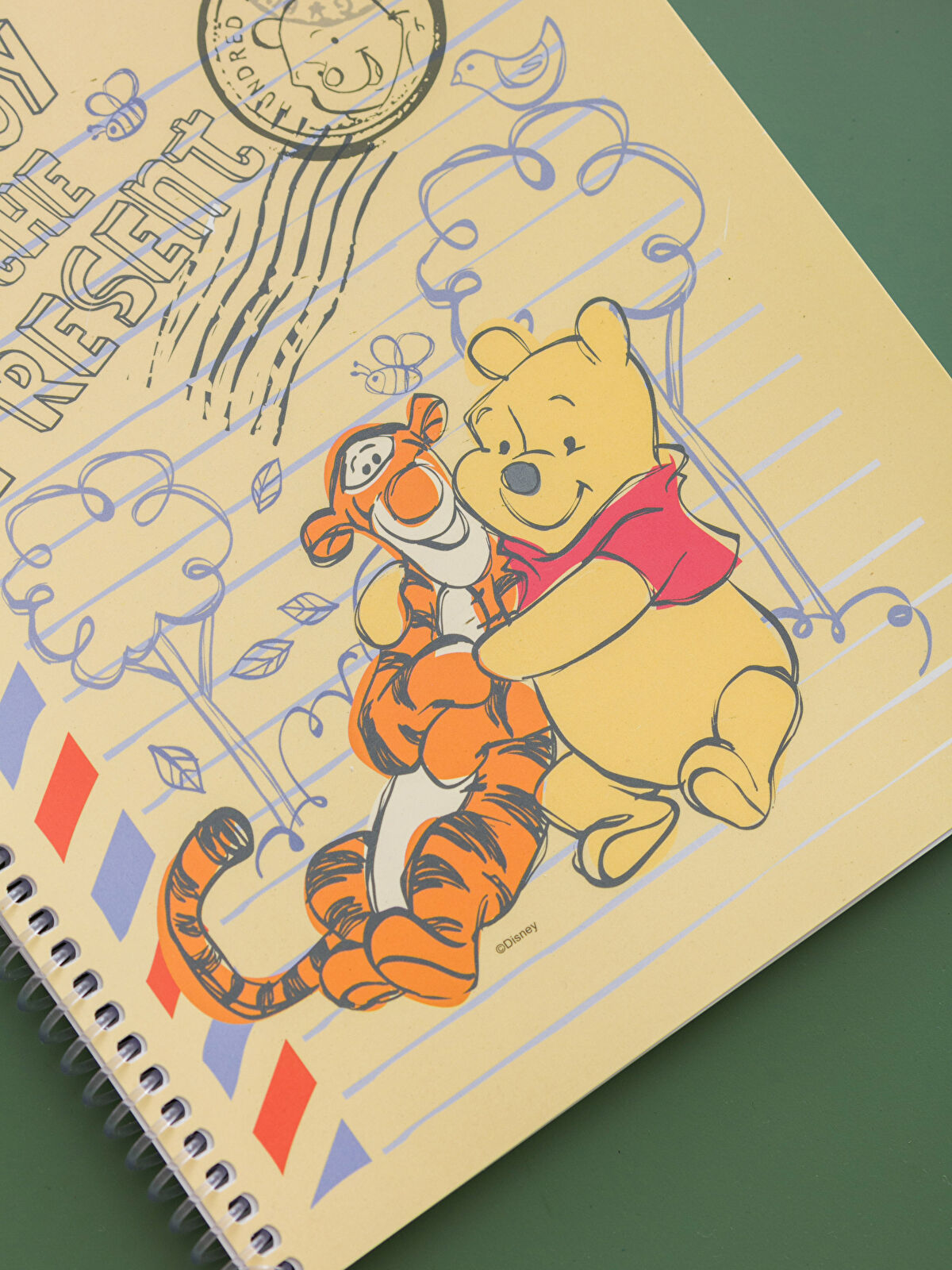 ぷーさん LCW HOME Winnie The Pooh Printed Notebook -W3CT73Z8-F9C - LC