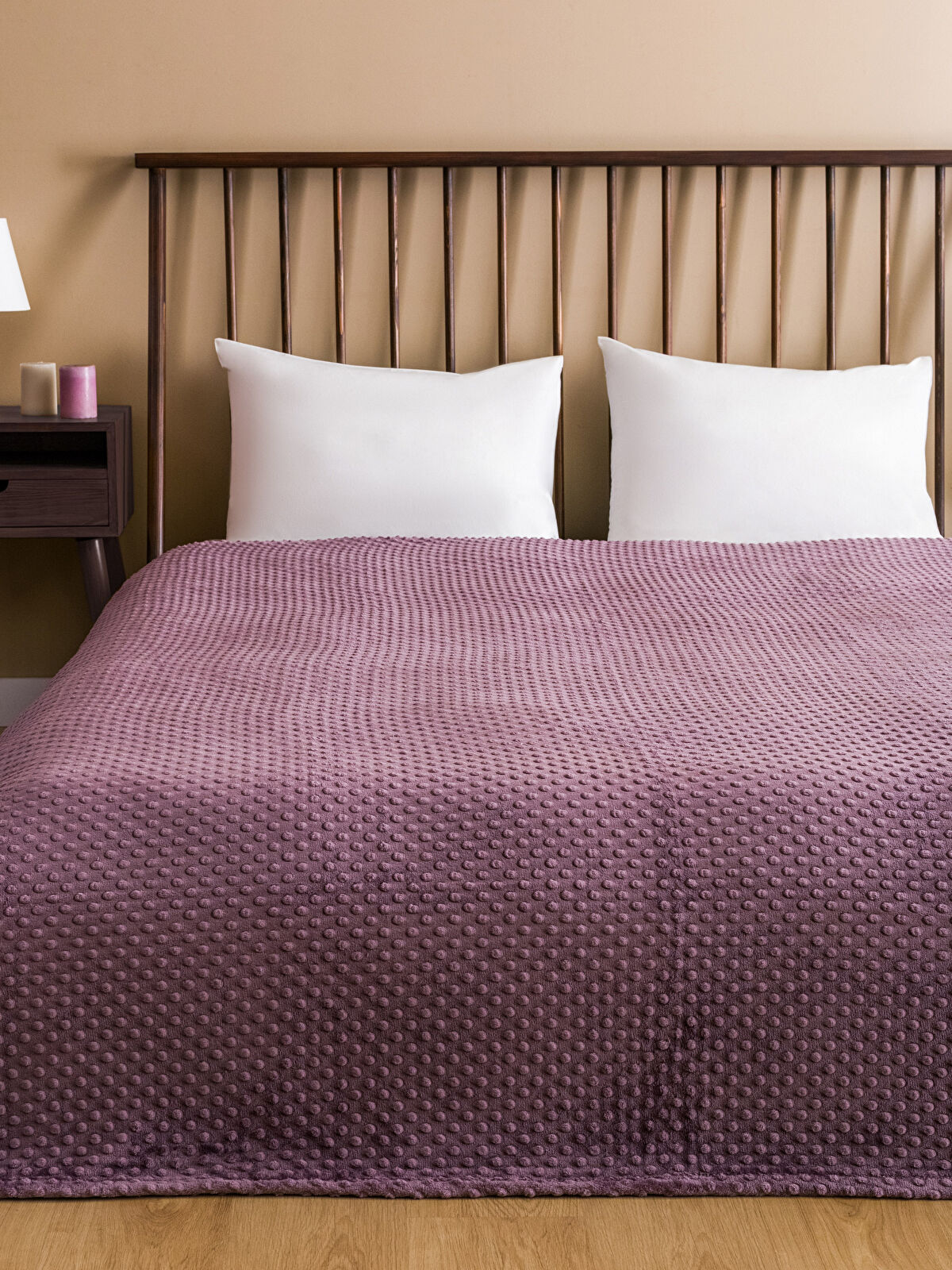 LCW HOME Welsoft Bud Patterned Double Blanket 200x220 cm