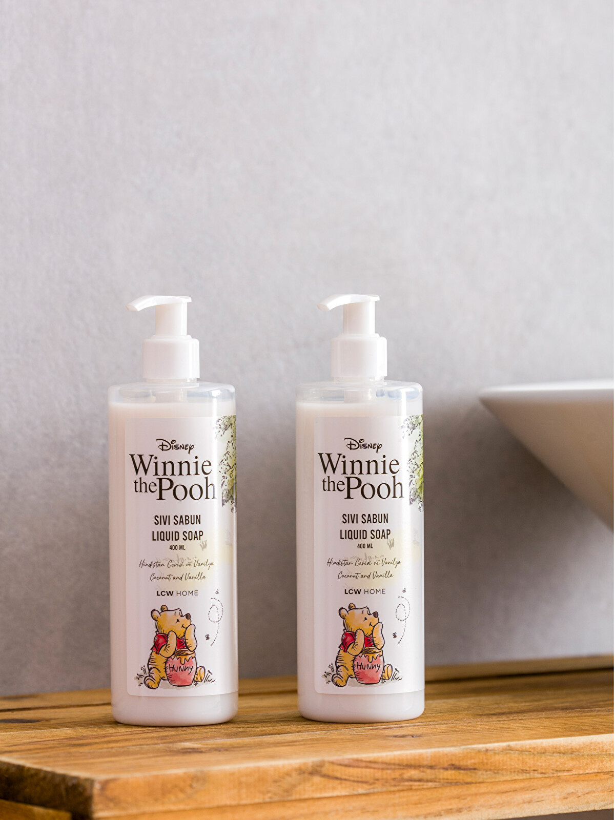 シャンプー pooh LCW HOME Winnie The Pooh Baskılı Sıvı Sabun Seti - W3EK98Z4-F9C | LCW