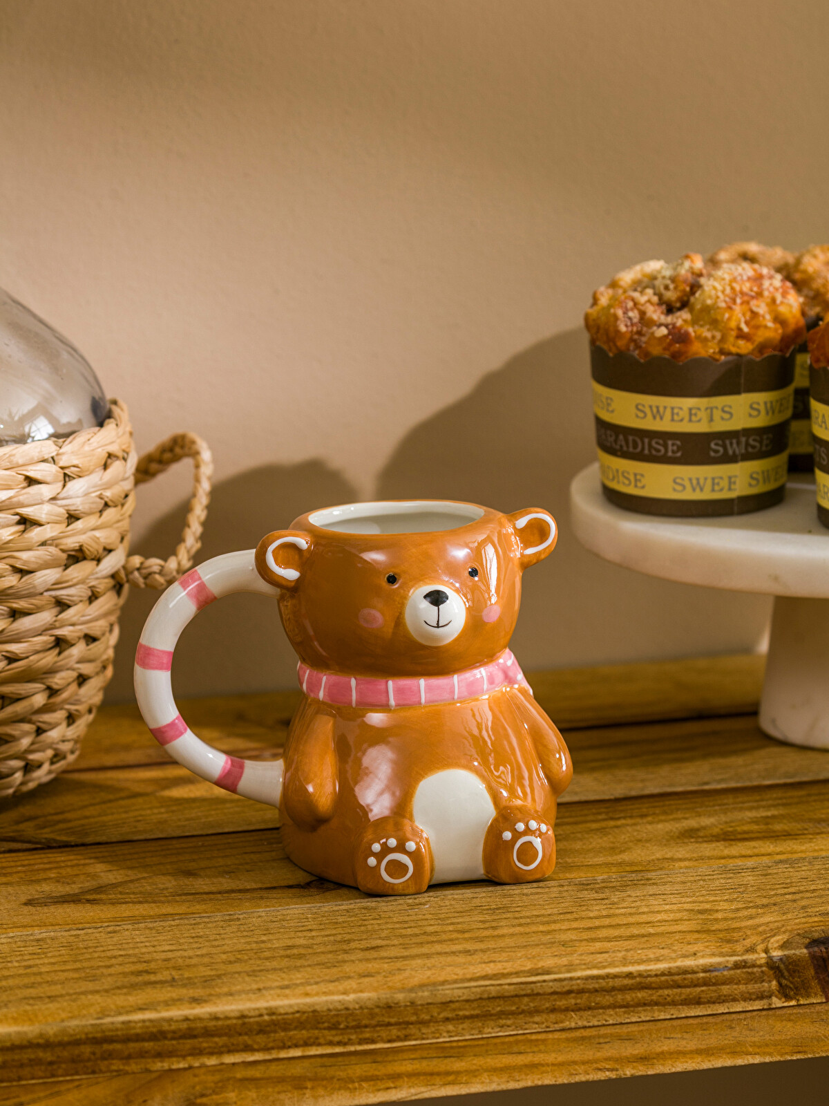 LCW HOME Teddy Bear Figured Ceramic Mug 295 ml - W5CK82Z8-M0T | LC