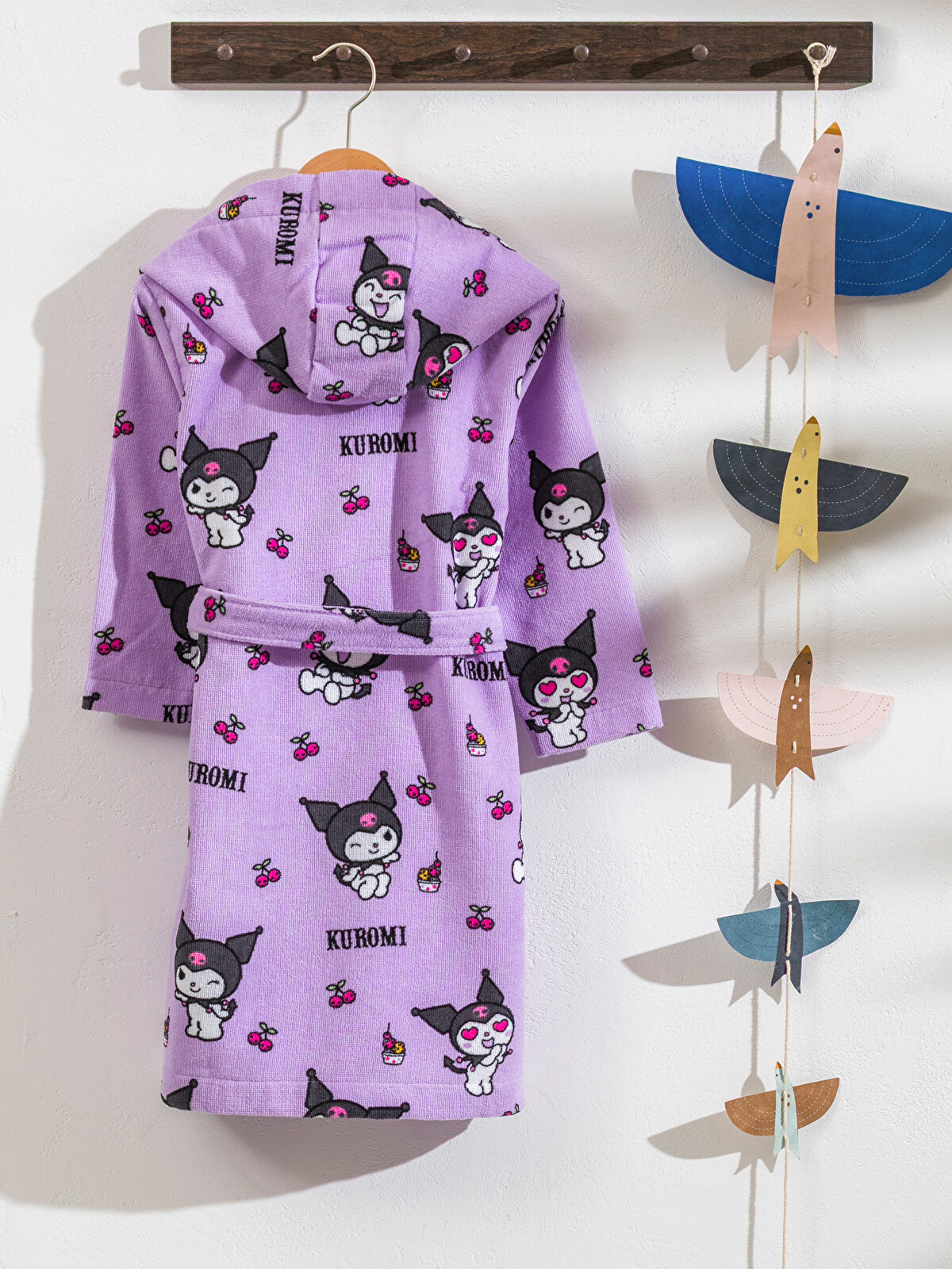 【くるみ】 LCW HOME Halat de baie imprimat Kuromi pentru Fete - W5EV94Z4-P60