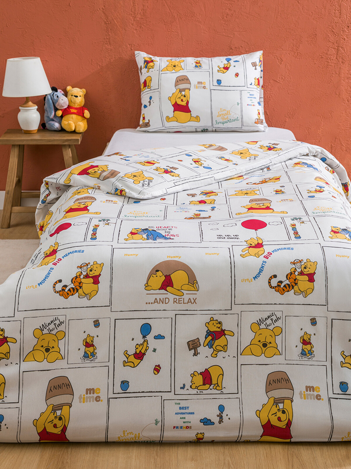 LCW HOME Winnie the Pooh Baskılı Çocuk Nevresim Seti - W5GQ73Z4