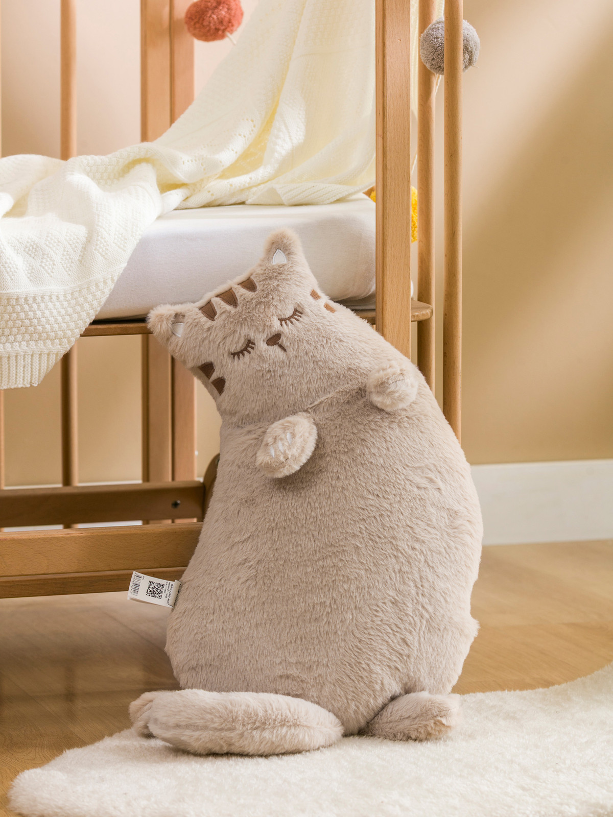 Naptime ショルダーBAG IVORY クッションキーホルダー付き LCW HOME Cat Figure Plush Baby Cushion 67 Cm - W5HG91Z1-LQA | LC