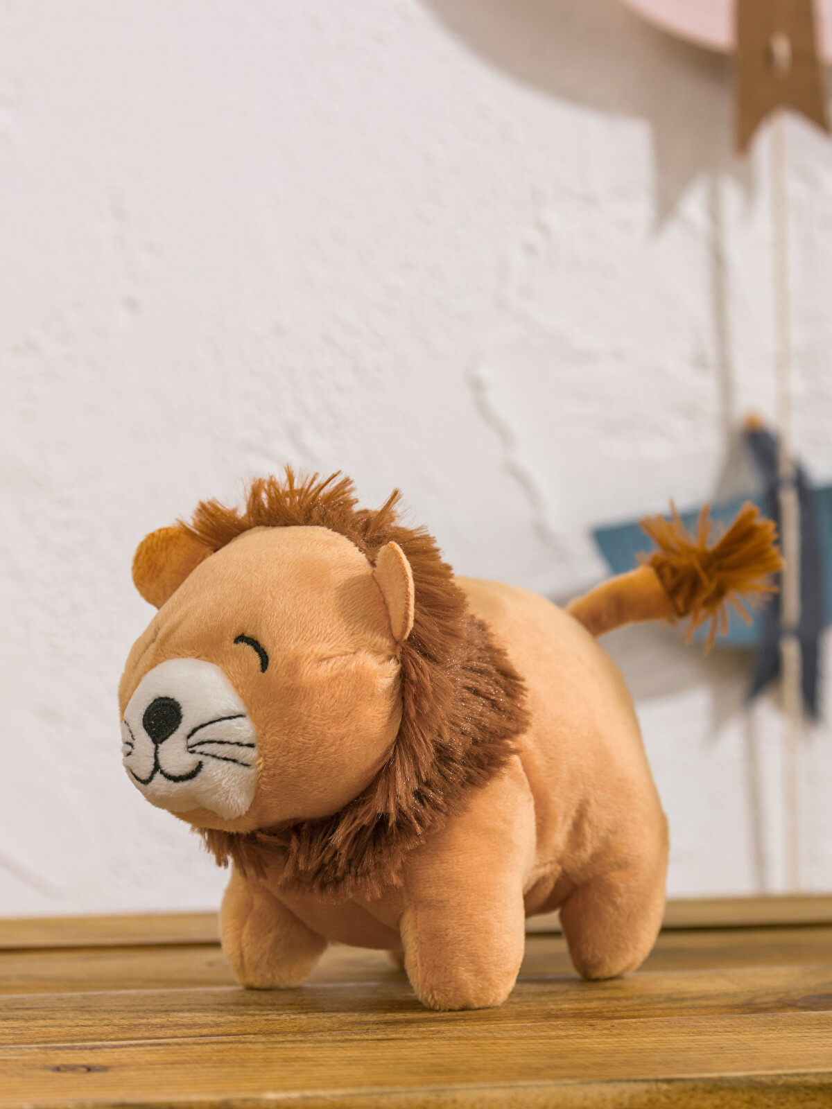 LCW HOME Lion Figurine Plush Baby Cushion 23 Cm - W5IK71Z1-FKM