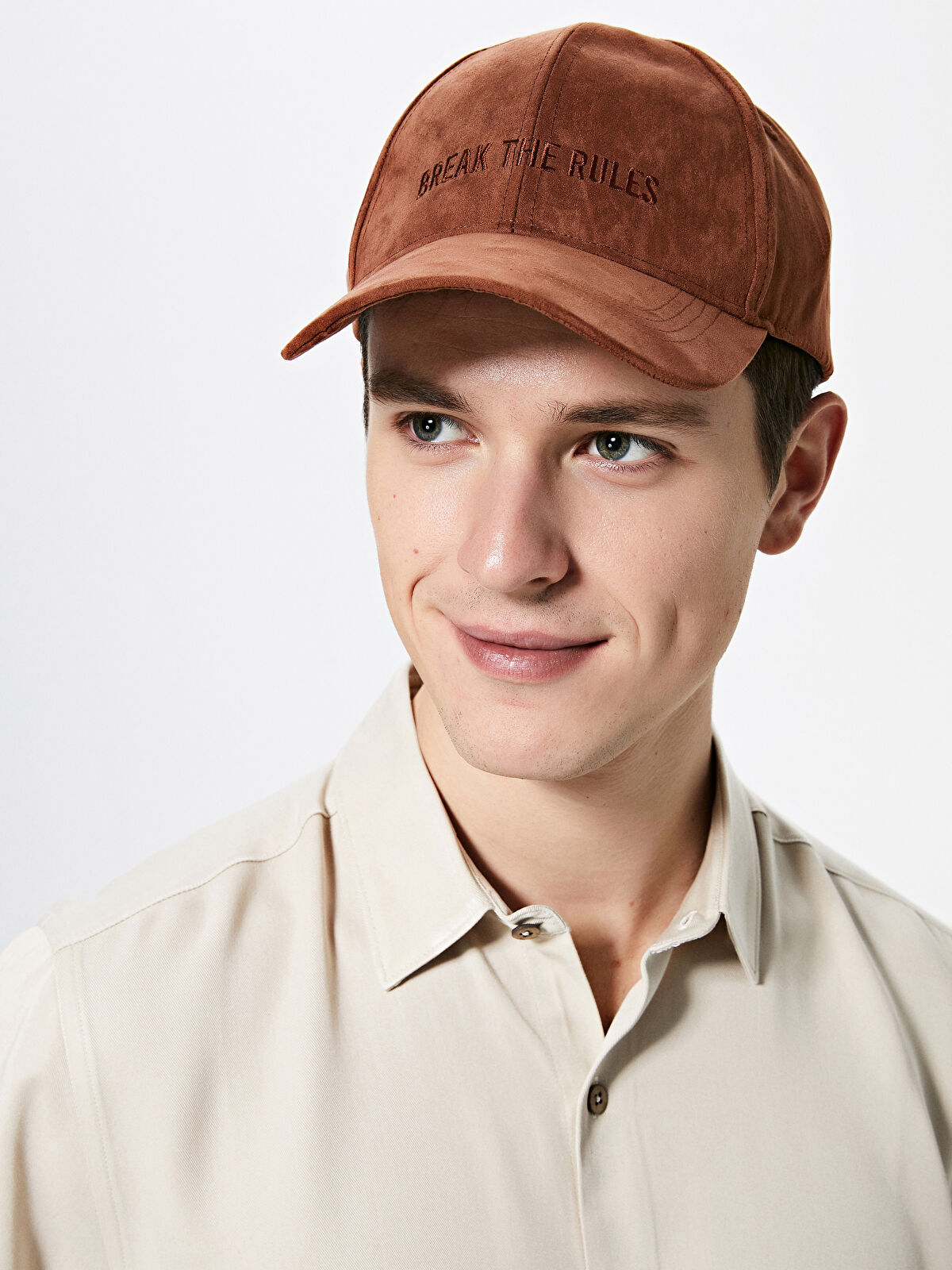 LCW ACCESSORIES Men's Suede Hat -S10419Z8-DXY - LC Waikiki