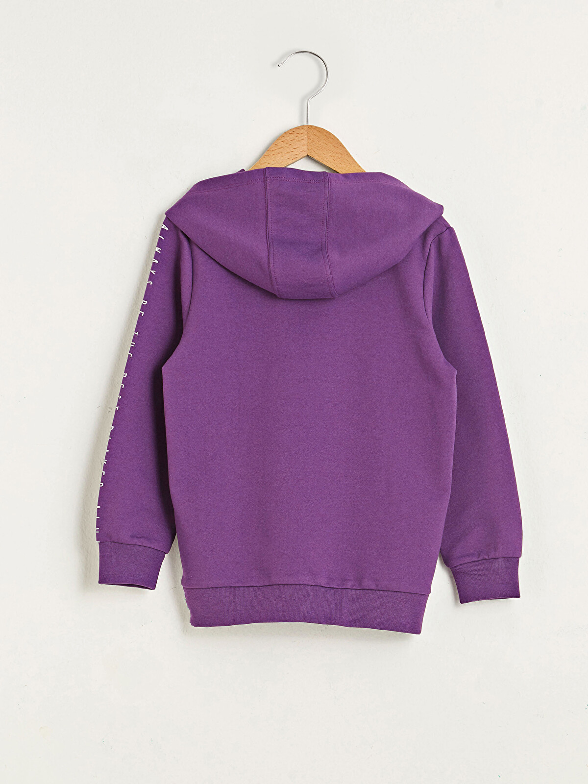 LCW Kids Kapüşonlu Baskılı Uzun Kollu Erkek Çocuk Sweatshirt