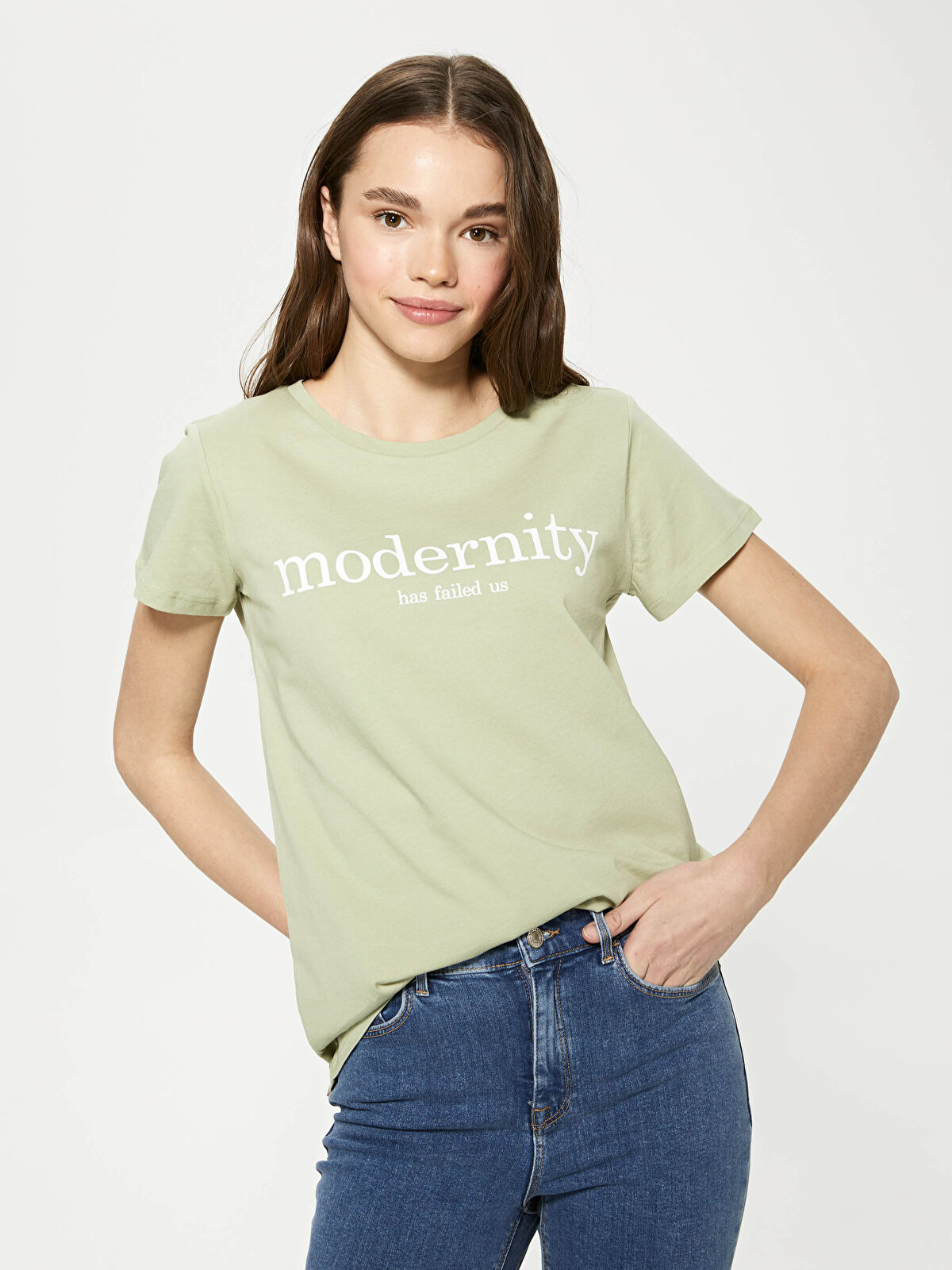 ★ ★ Women's Archive Jersey Crewneck Short Sleev Short-sleeve Mockneck Top For Women | Factory