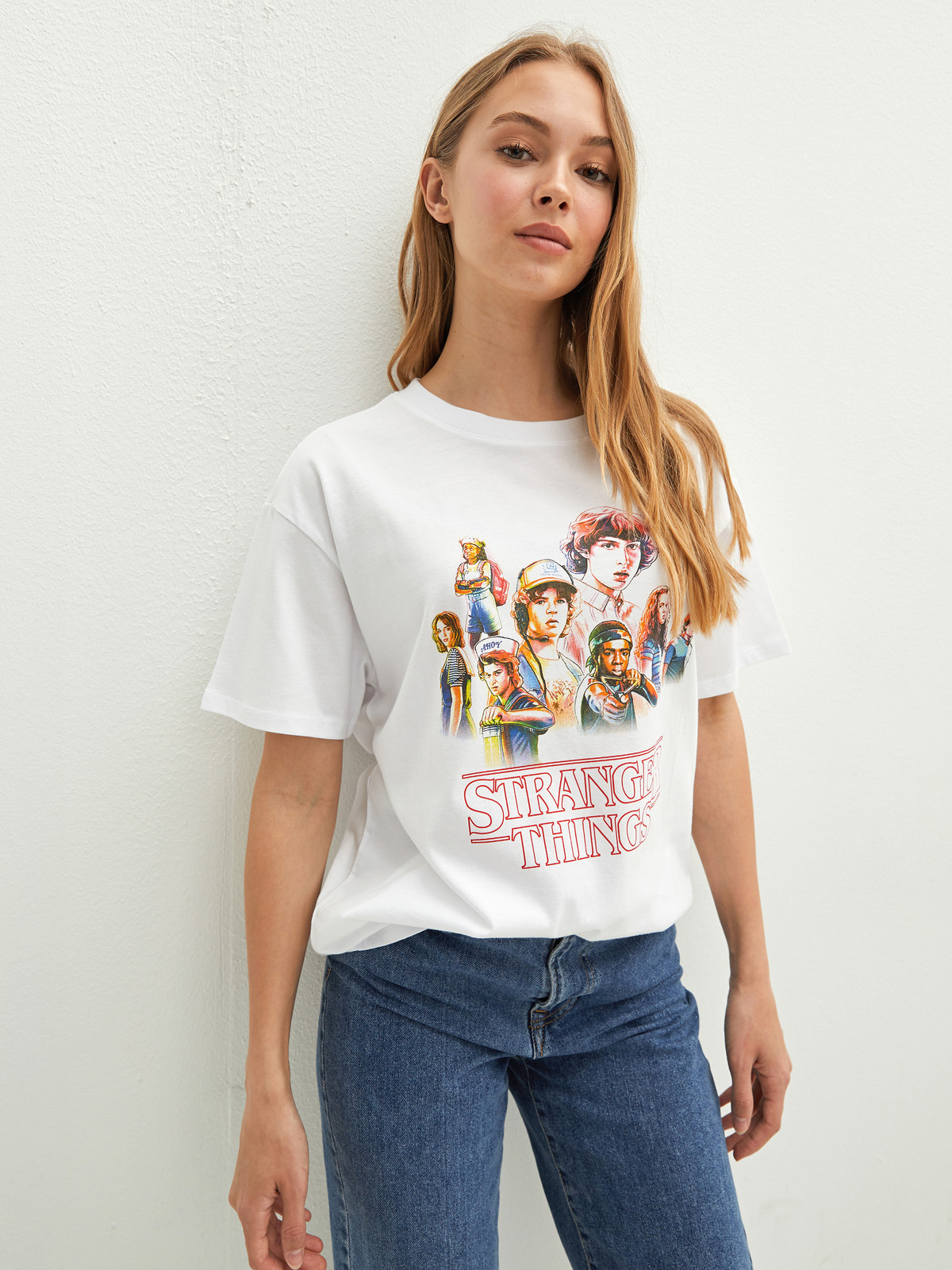 Stranger Things T-Shirt Damen – Eleven Research Design, Offizielles Netflix Merch